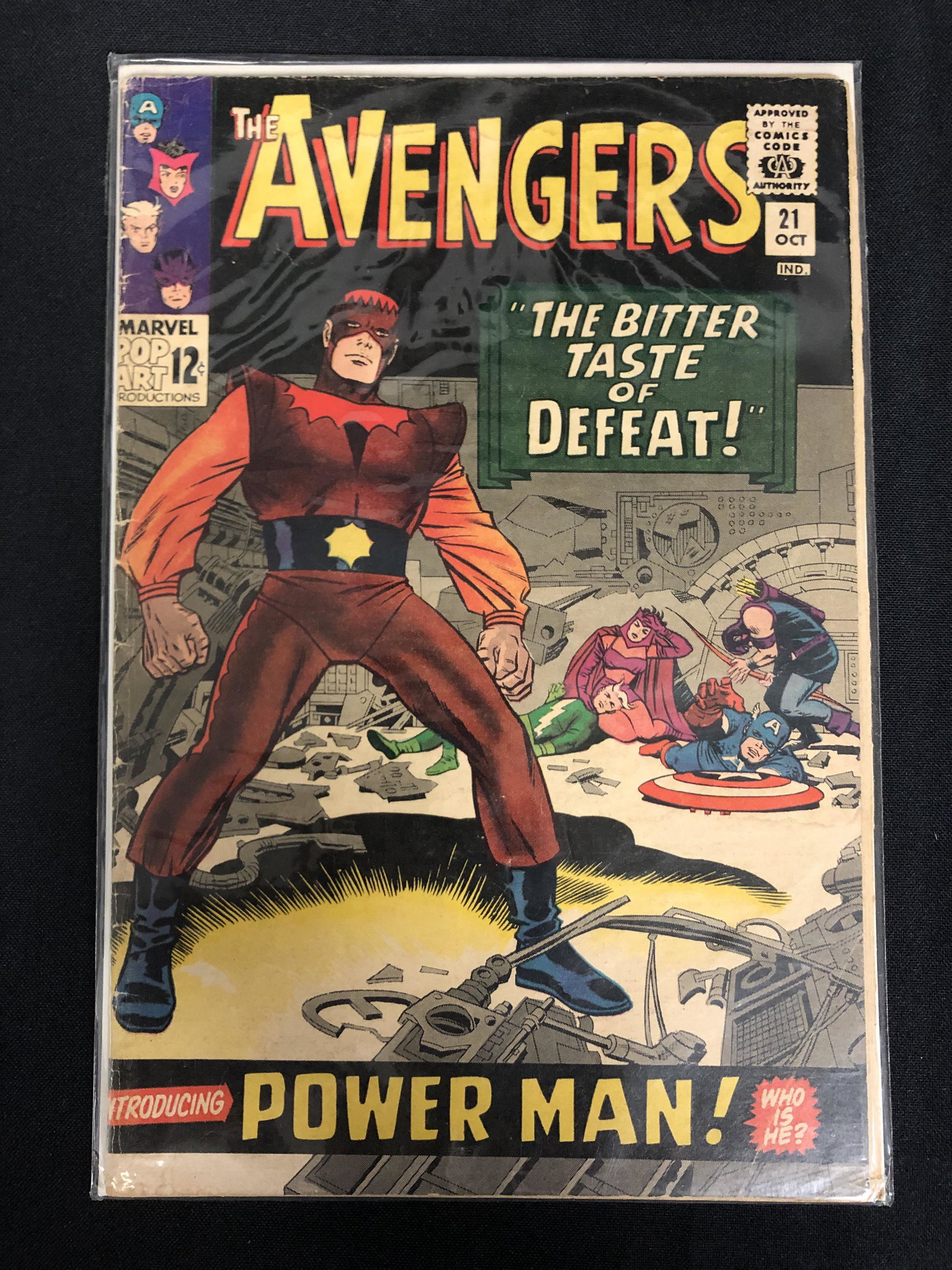 THE AVENGERS #21 (MARVEL COMICS) (1 of 1)