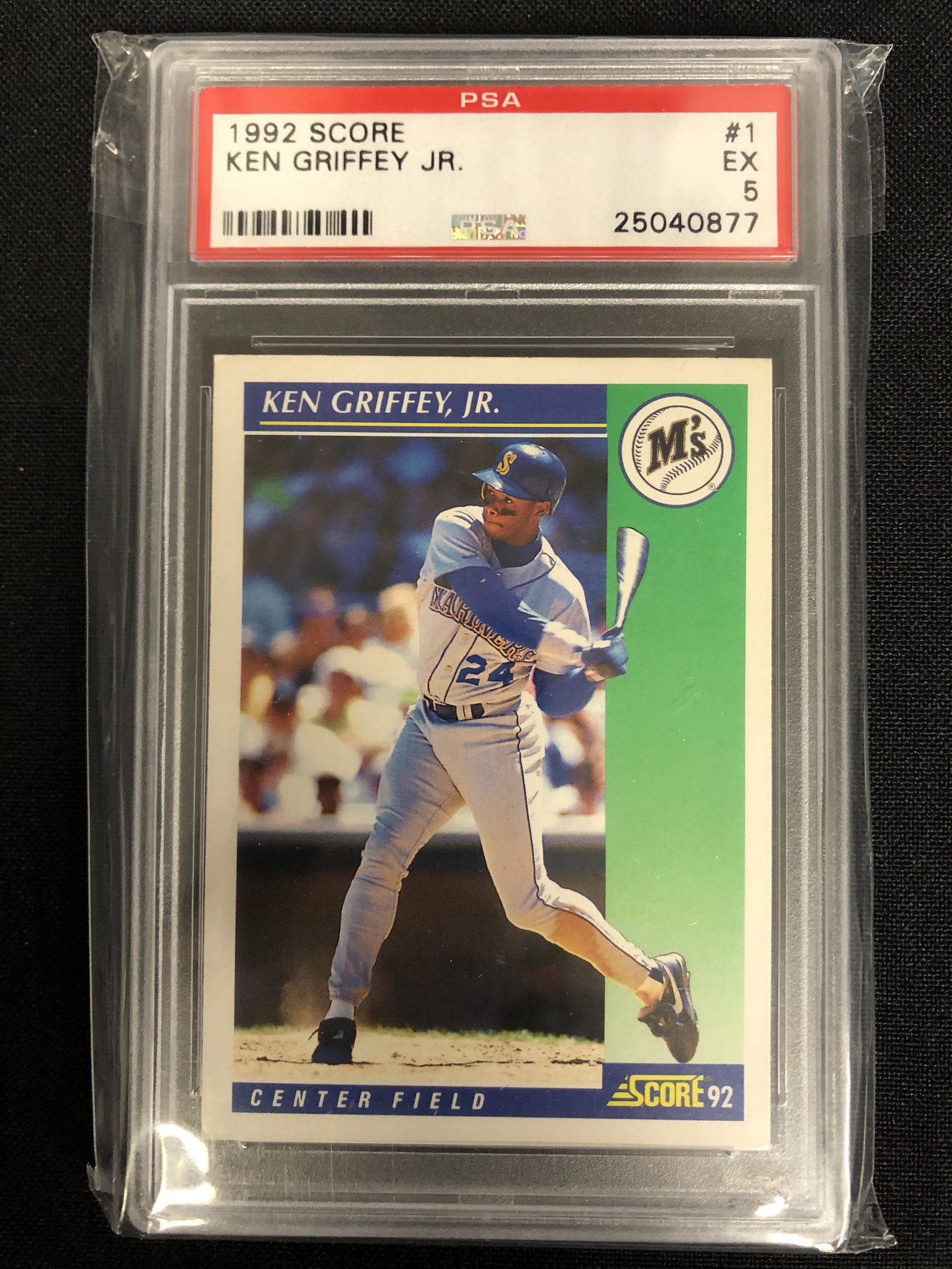 1992 SCORE #1 KEN GRIFFEY JR. (EX 5) (1 of 1)