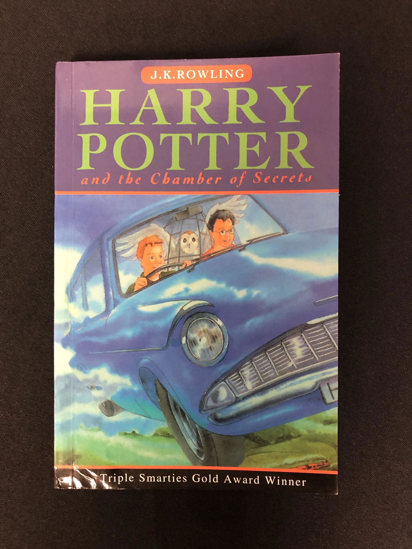 HARRY POTTER "CHAMBER OF SECRETS" SIGNED BY JK ROWLING (1 of 4)