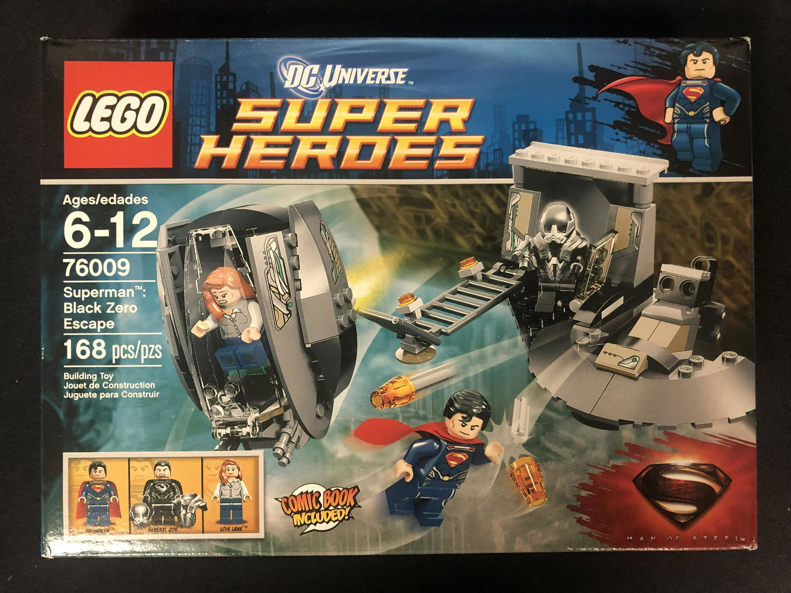 LEGO 76009 Superman: Black Zero Escape: LEGO 76009 Superman: Black Zero Escape