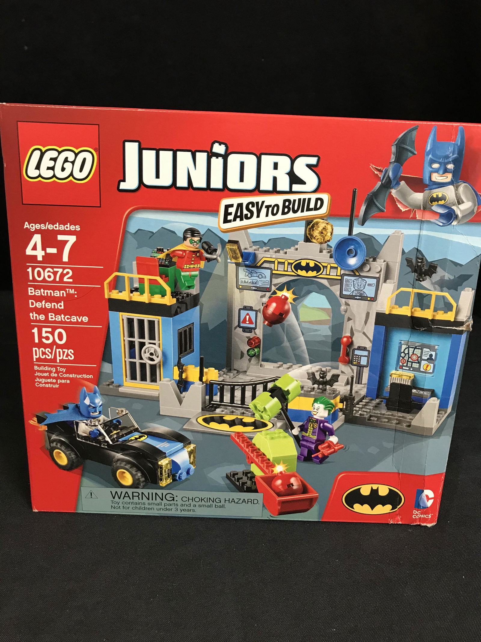 Lego juniors batcave deals