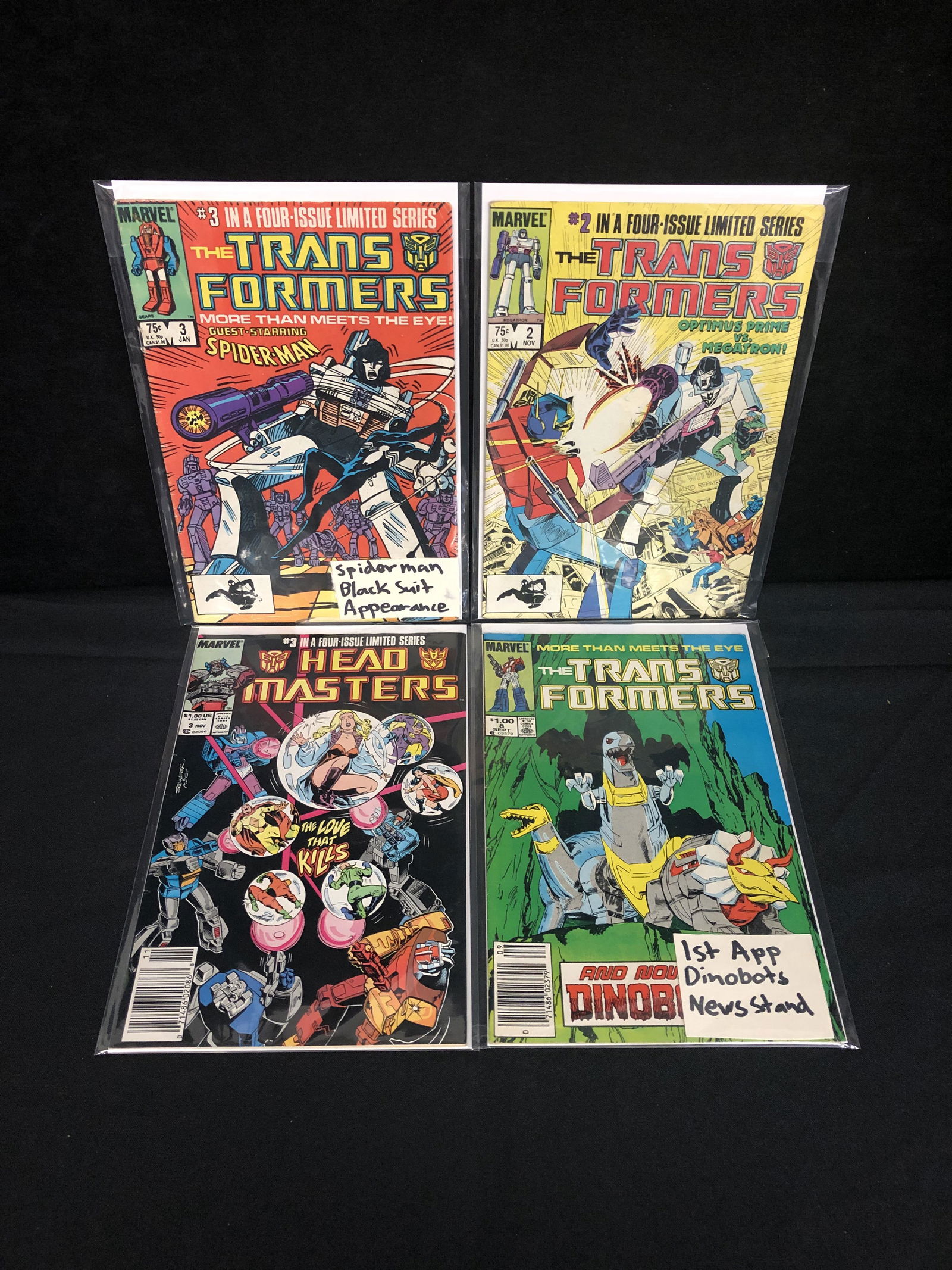 THE TRANSFORMERS COMIC BOOK LOT (MARVEL COMICS) (1 of 1)