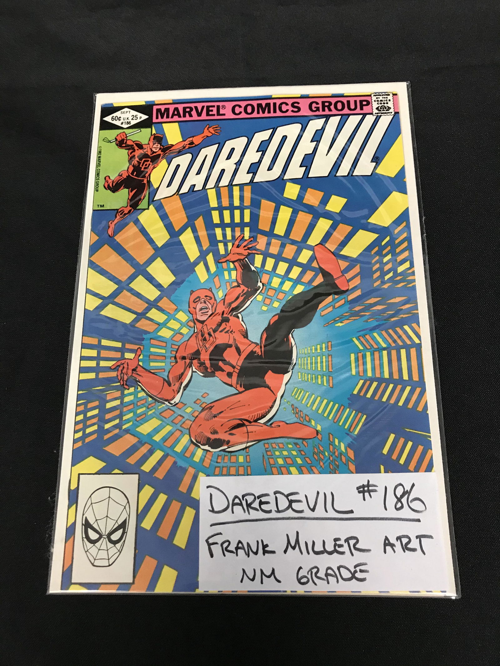 DAREDEVIL #186 (MARVEL COMICS) (1 of 1)