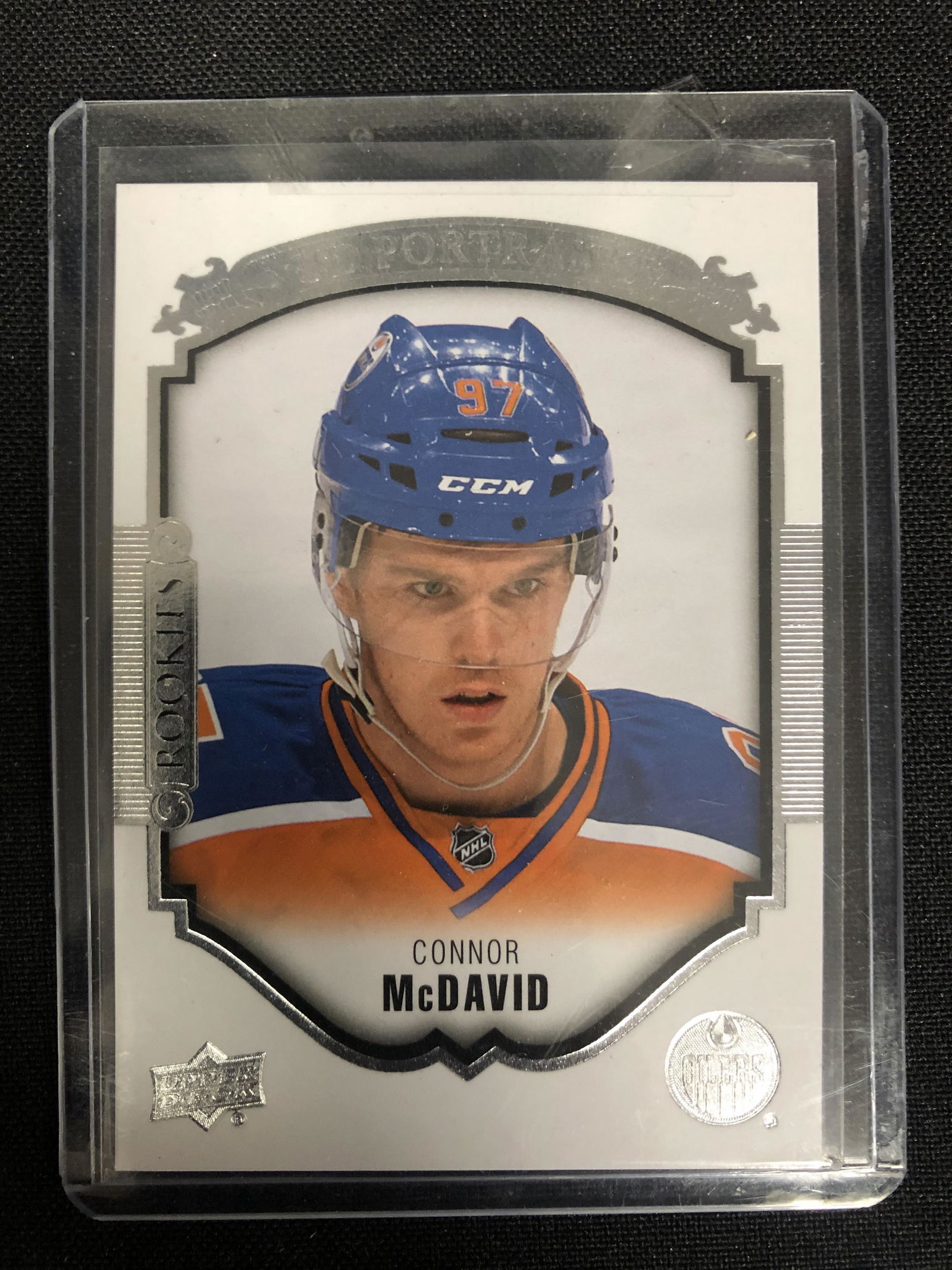 2015-16 Upper Deck UD Portraits Connor McDavid P-100 (1 of 2)
