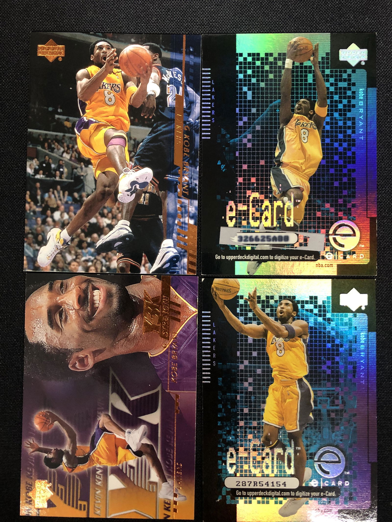 KOBE BRYANT UPPER DECK BASKETBALL CARD LOT (1 of 1)