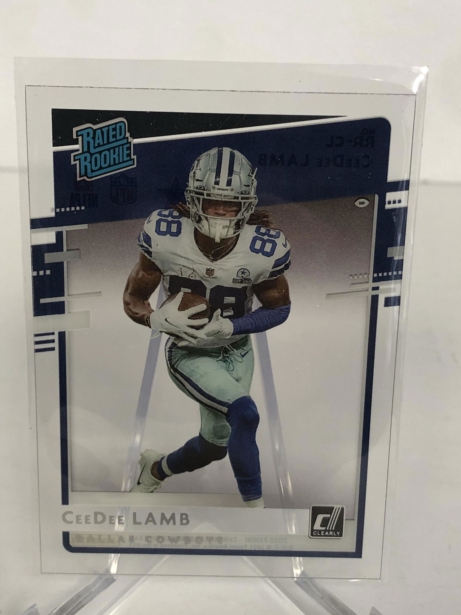 2020 PANINI CHRONICLES DONRUSS FOOTBALL #RR-CL Cee Dee: 2020 PANINI CHRONICLES DONRUSS FOOTBALL #RR-CL Cee Dee LAMB RATED ROOKIE