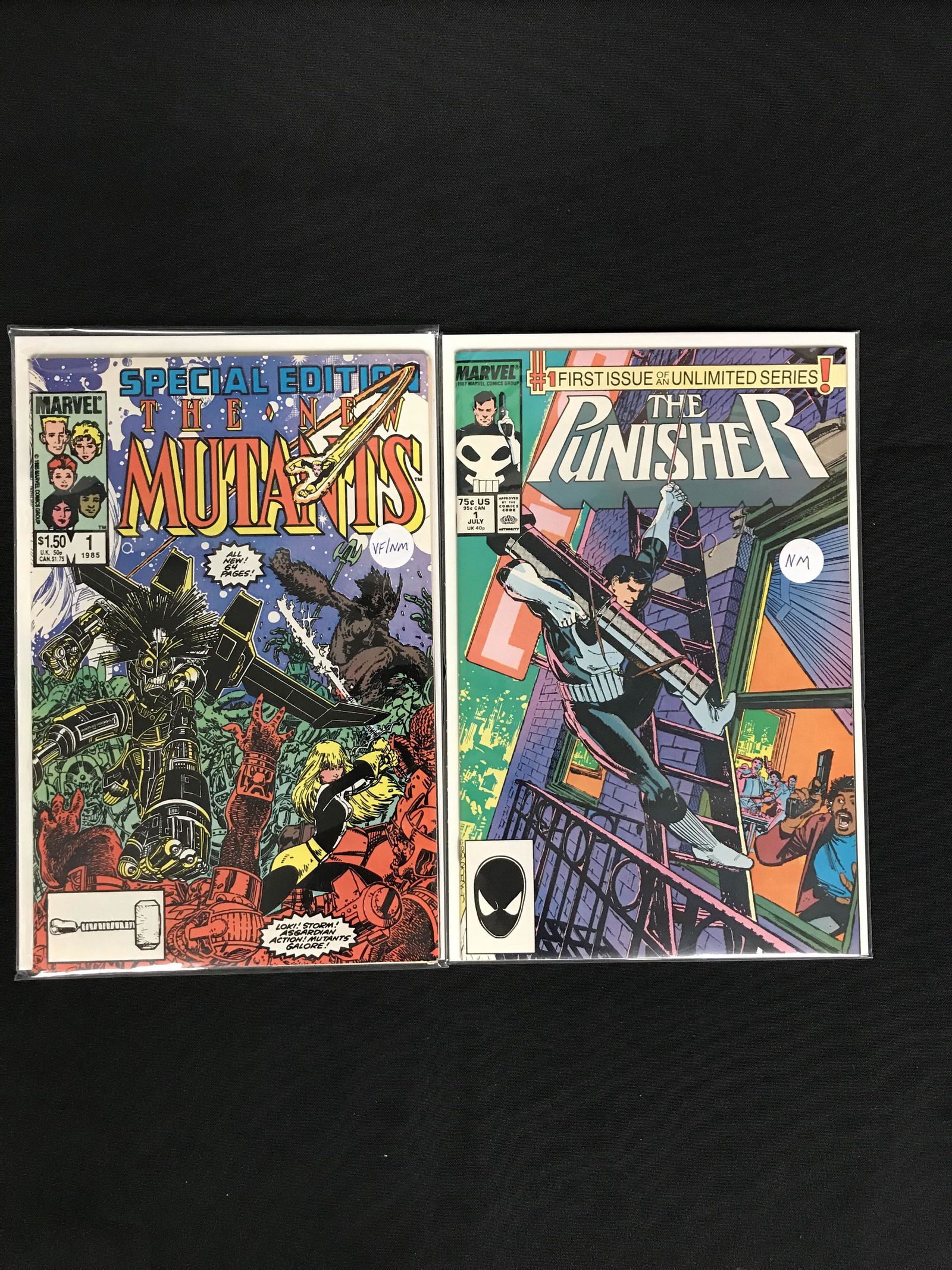 THE NEW MUTANTS #1/ THE PUNISHER #1 (MARVEL COMICS) (1 of 1)