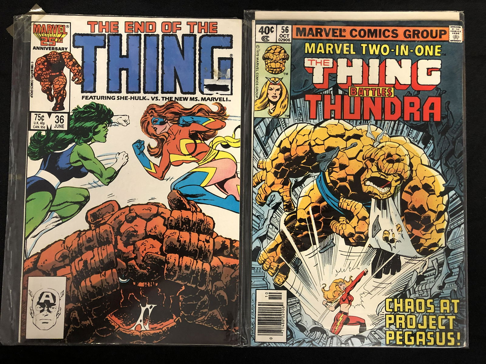 THE THING COMIC BOOK LOT (MARVEL COMICS) (1 of 1)