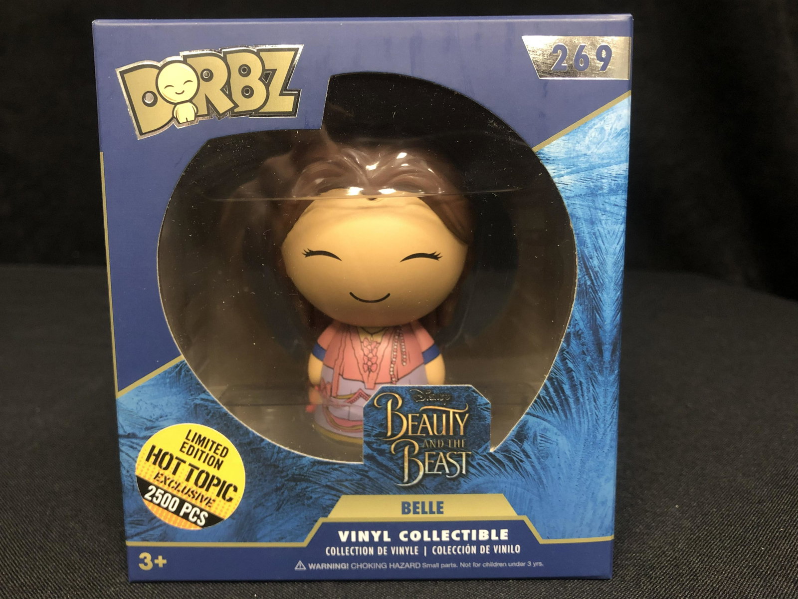 DORBZ #269 BEAUTY AND THE BEAST BELL LTD EDITION HOT: DORBZ #269 BEAUTY AND THE BEAST BELL LTD EDITION HOT TOPIC EXCLUSIVE