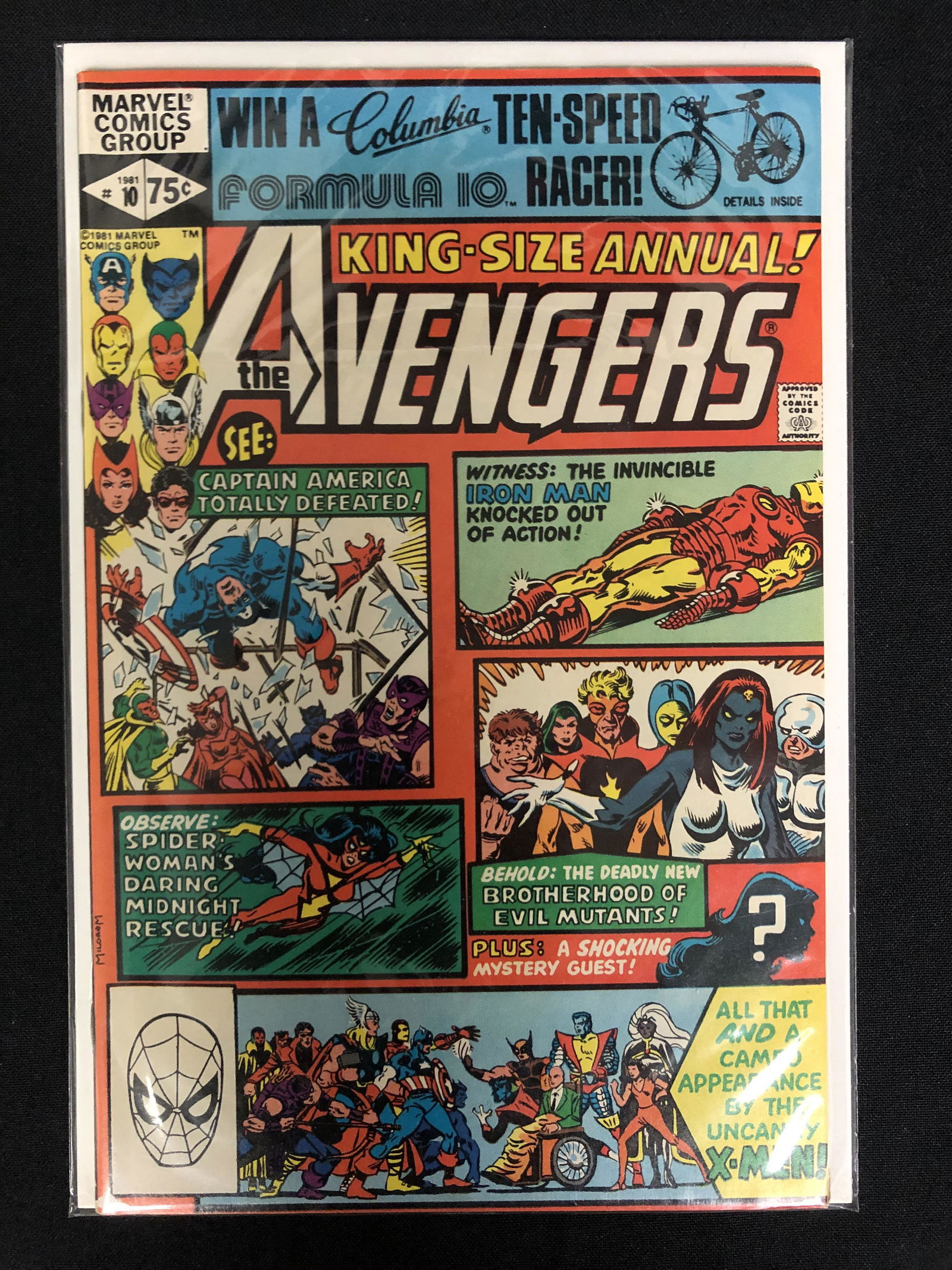 MARVEL COMICS KING SIZE ANNUAL AVENGERS NO. 10 (1 of 1)