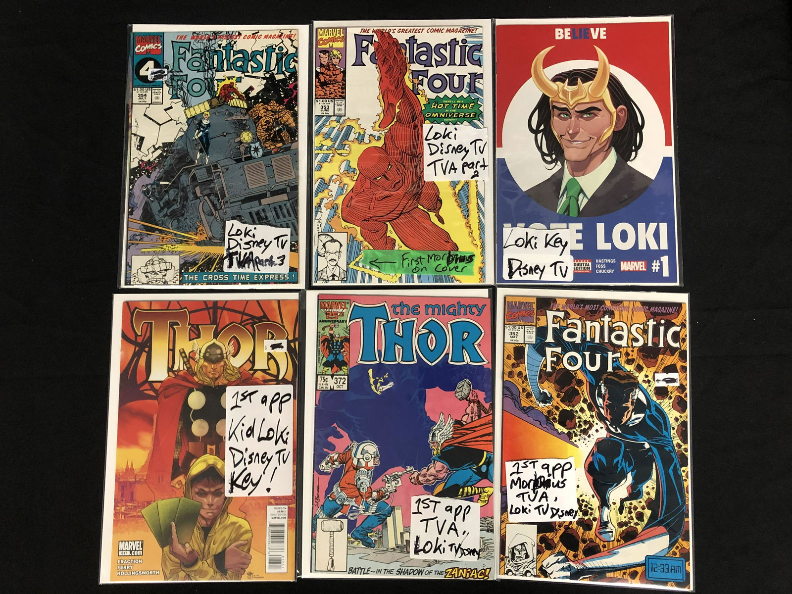 ASSORTED MARVEL COMIC BOOK LOT (1 of 1)