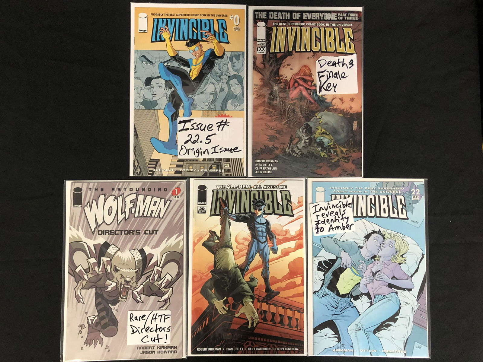 ASSORTED INVINCIBLE COMIC BOOK LOT (1 of 1)