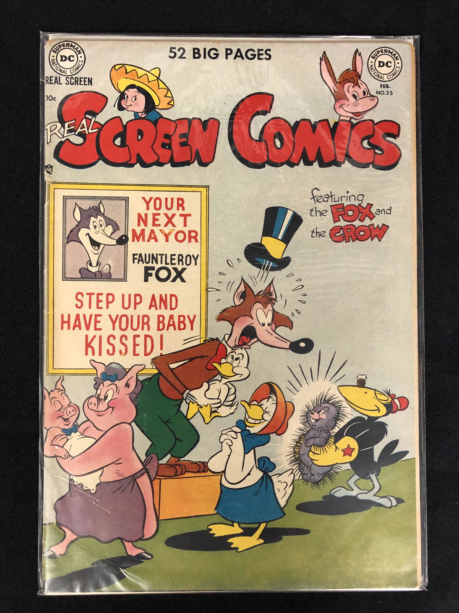 REAL SCREEN COMICS #35 (DC COMICS) (1 of 1)