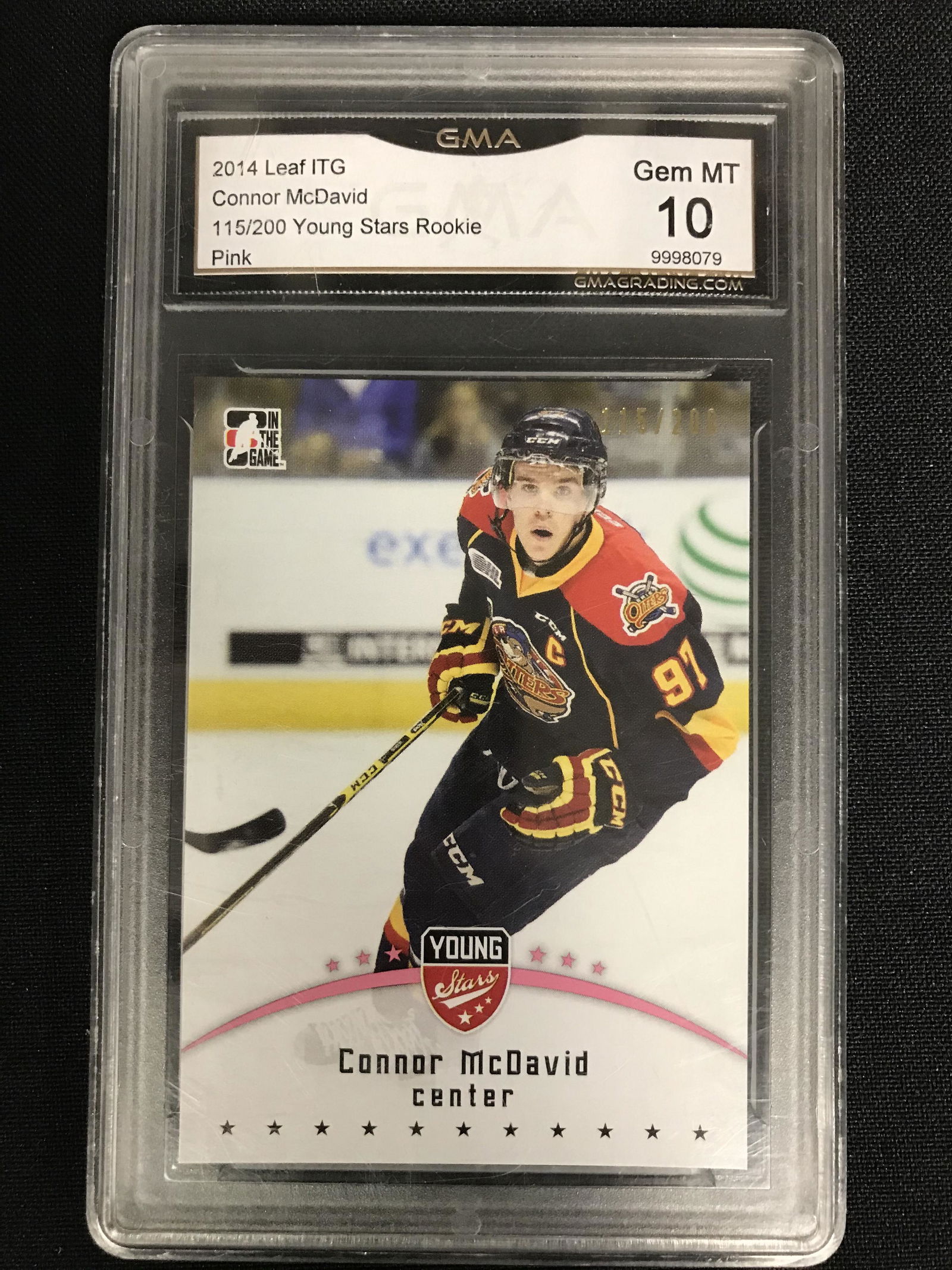 2014 LEAF ITG CONNOR McDAVID 115/200 YOUNG STARS ROOKIE (1 of 2)