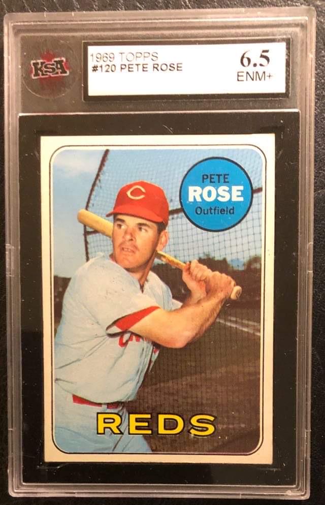 1969 TOPPS #120 PETE ROSE (6.5 ENM+) (1 of 2)