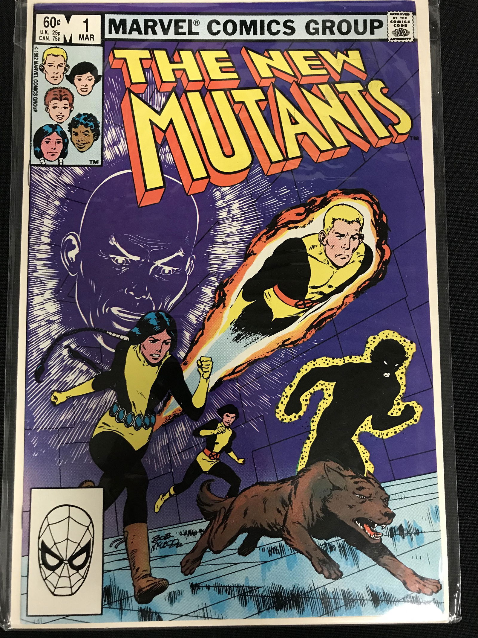 THE NEW MUTANTS #1 (MARVEL COMICS) (1 of 1)