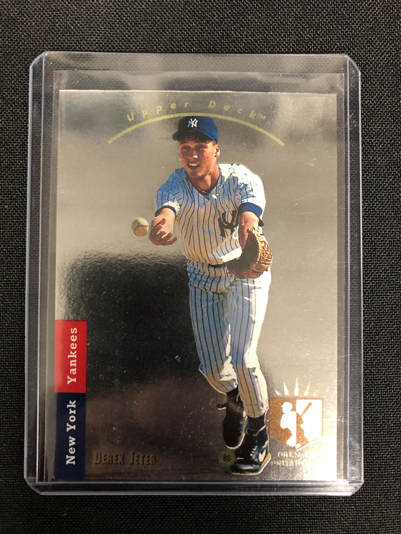 1992 UPPER DECK SP CHROME DEREK JETER ROOKIE CARD (1 of 2)