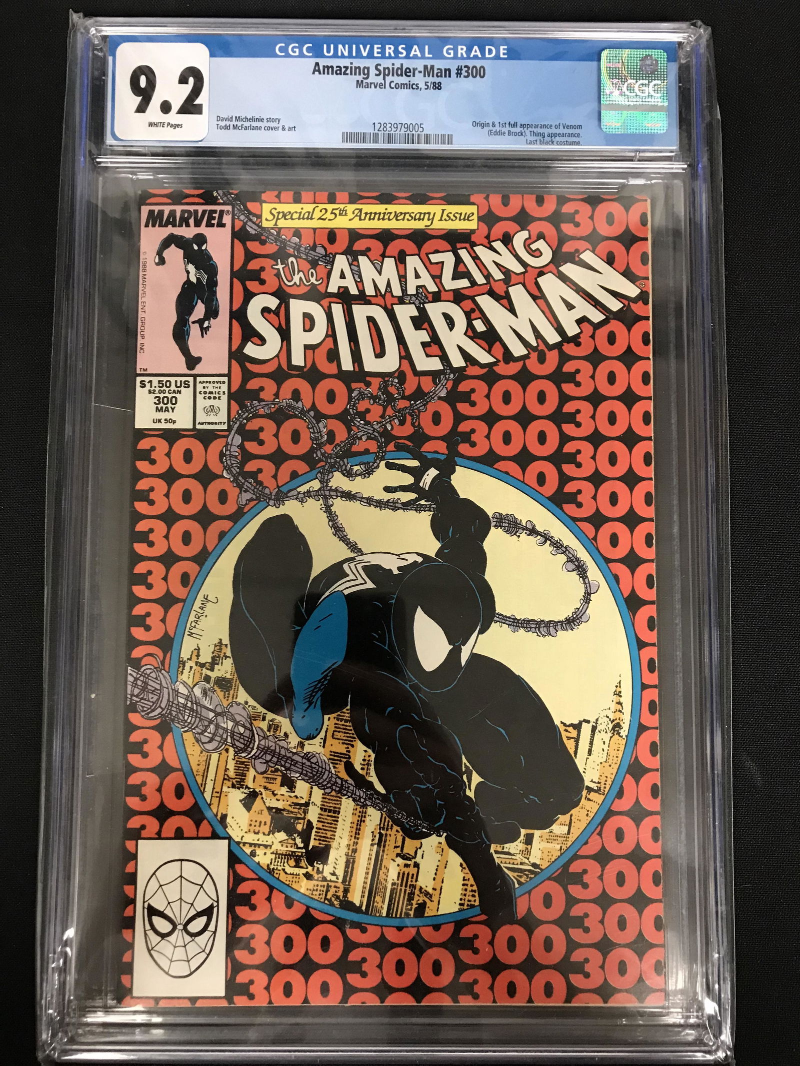 The AMAZING SPIDER-MAN #300 CGC GRADE 9.2 (MARVEL (1 of 1)