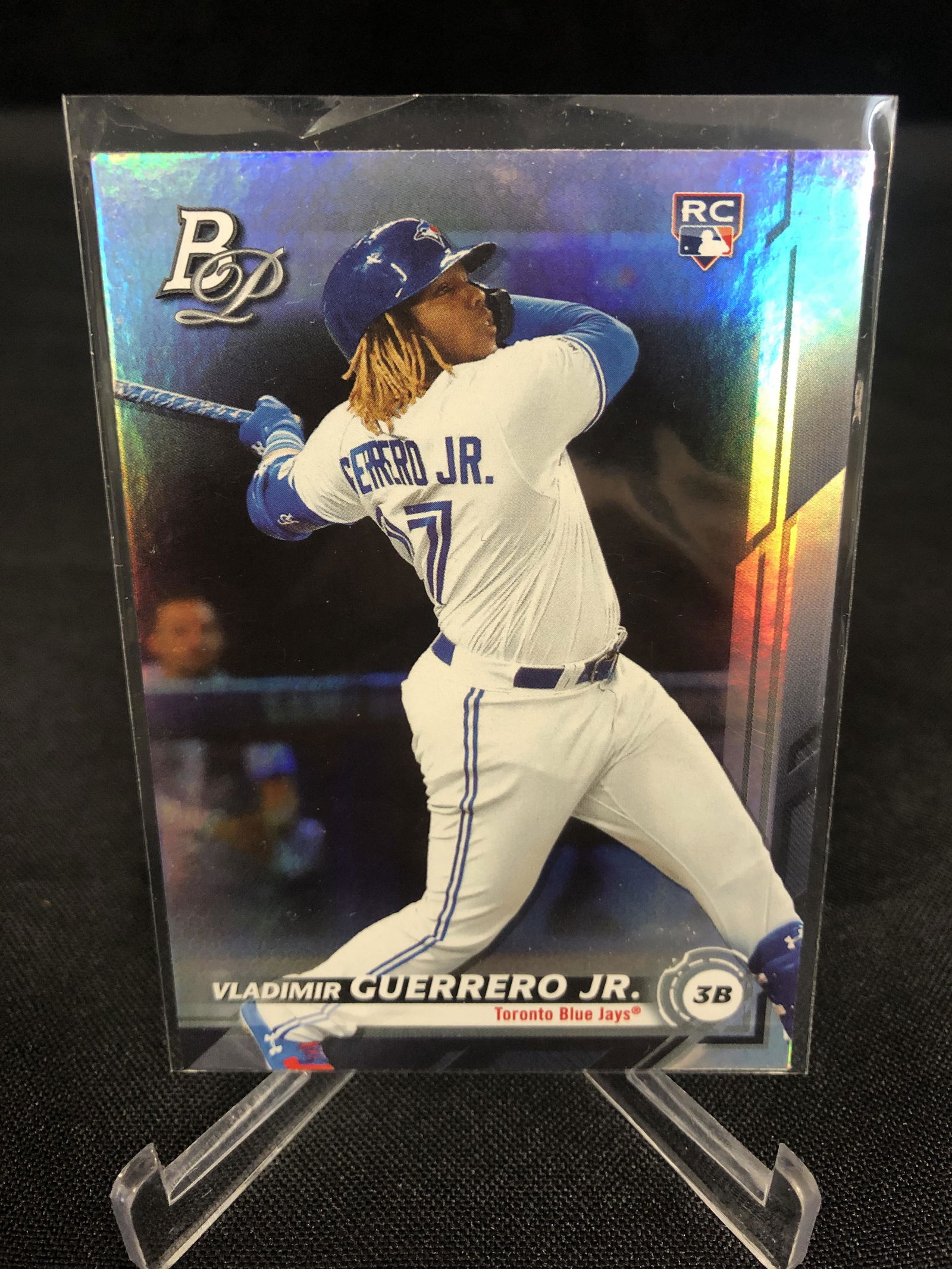 2019 BOWMAN PLATINUM VLAD GUERRERO JR. ROOKIE CARD (1 of 2)