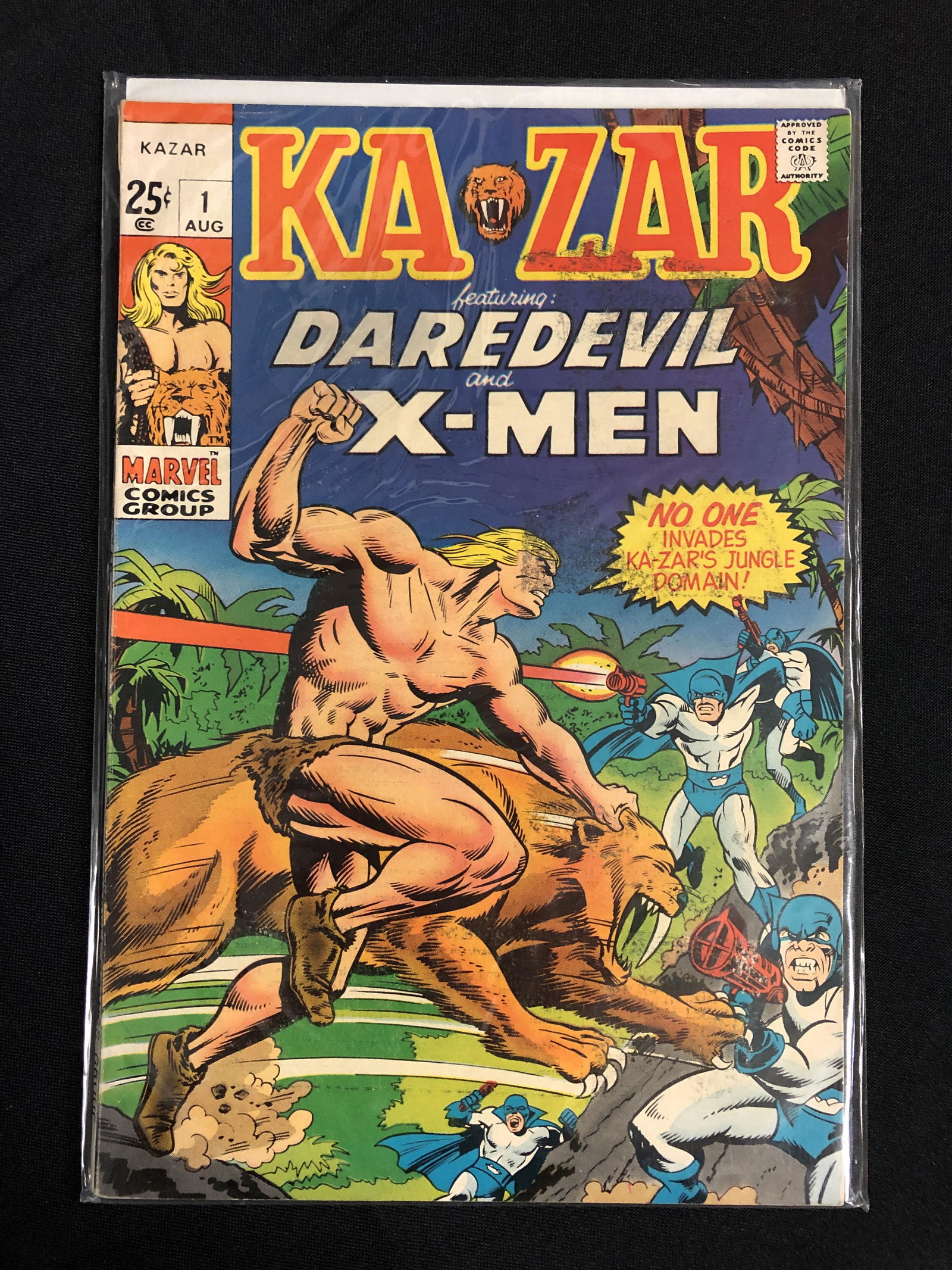 KAZAR #1  Featuring Daredevil & X-Men (MARVEL COMICS) (1 of 1)