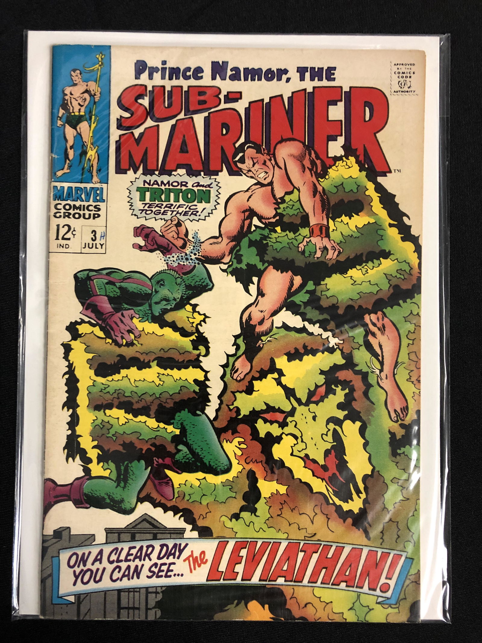 PRINCE NAMOR, THE SUB-MARINER #3 (MARVEL COMICS) (1 of 1)