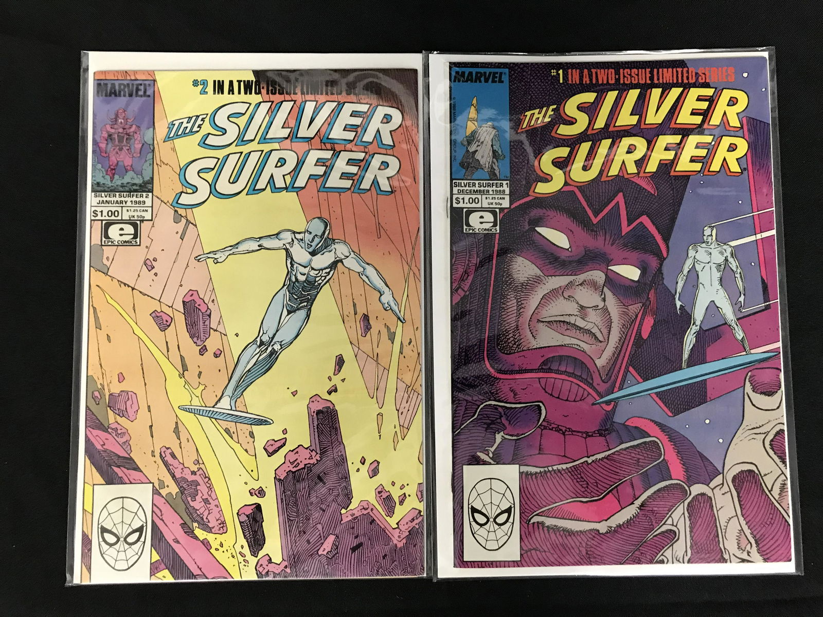 THE SILVER SURFER #1-2 In a Two Issue Limited Series (1 of 1)