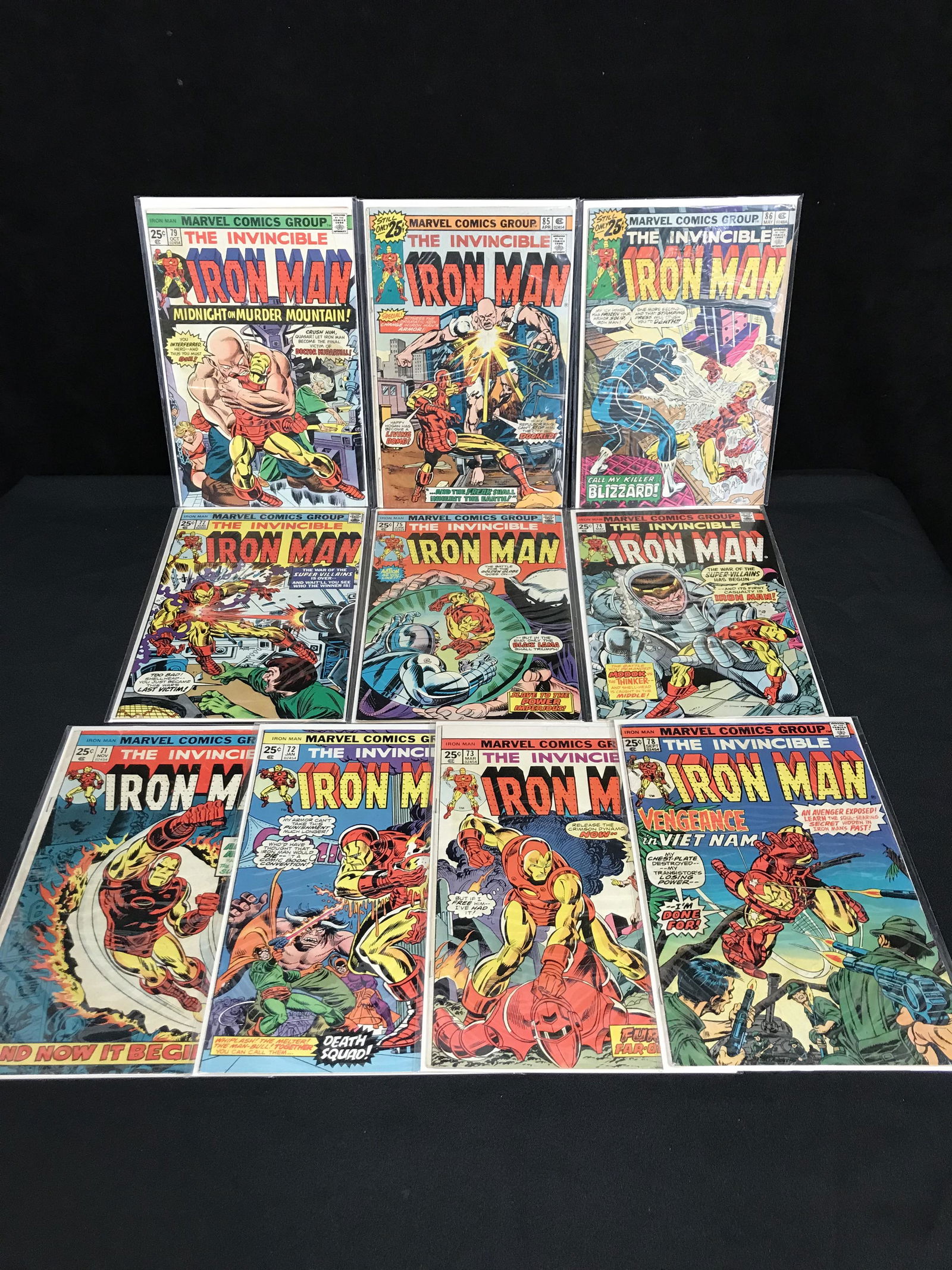 THE INVINCIBLE IRON-MAN COMIC BOOK LOT (MARVEL COMICS) (1 of 1)