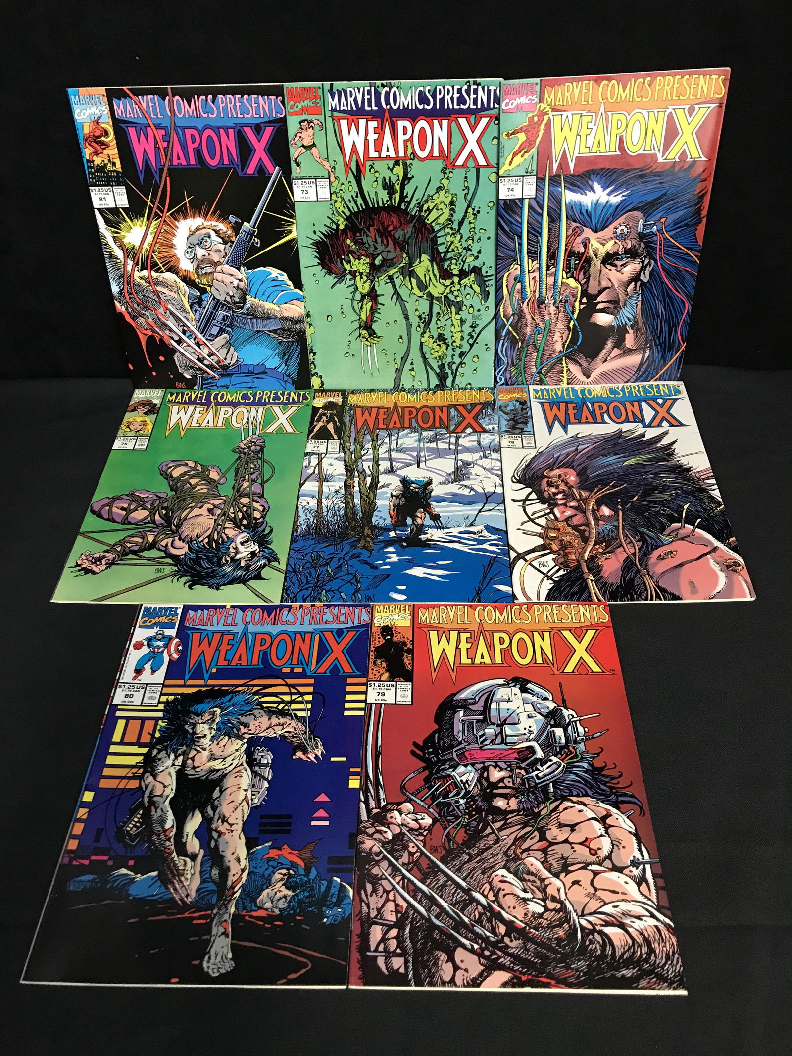 WEAPON X COMIC BOOK LOT (MARVEL COMICS) (1 of 1)