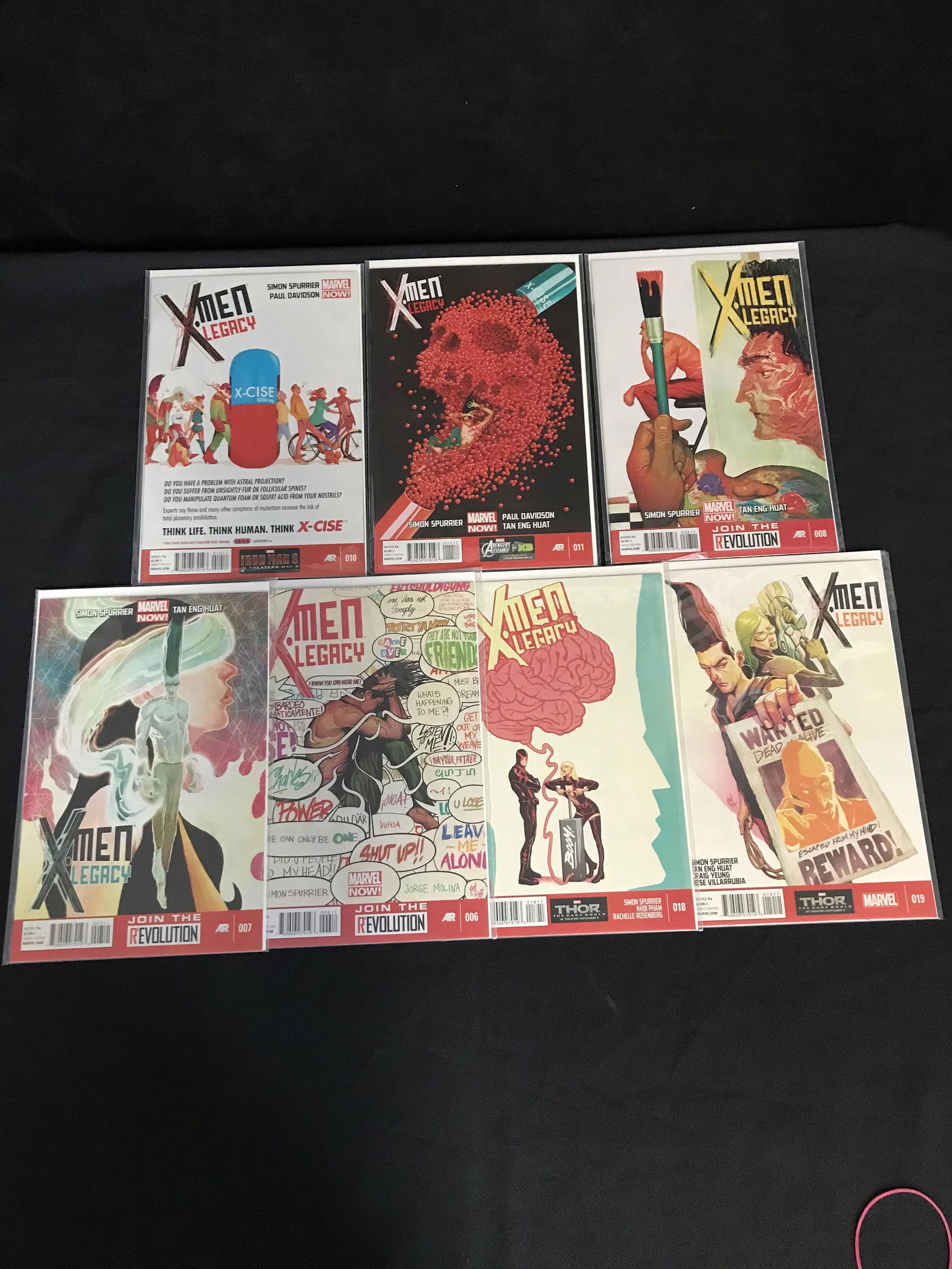 X-MEN LEGACY COMIC BOOK LOT (MARVEL COMICS) (1 of 1)