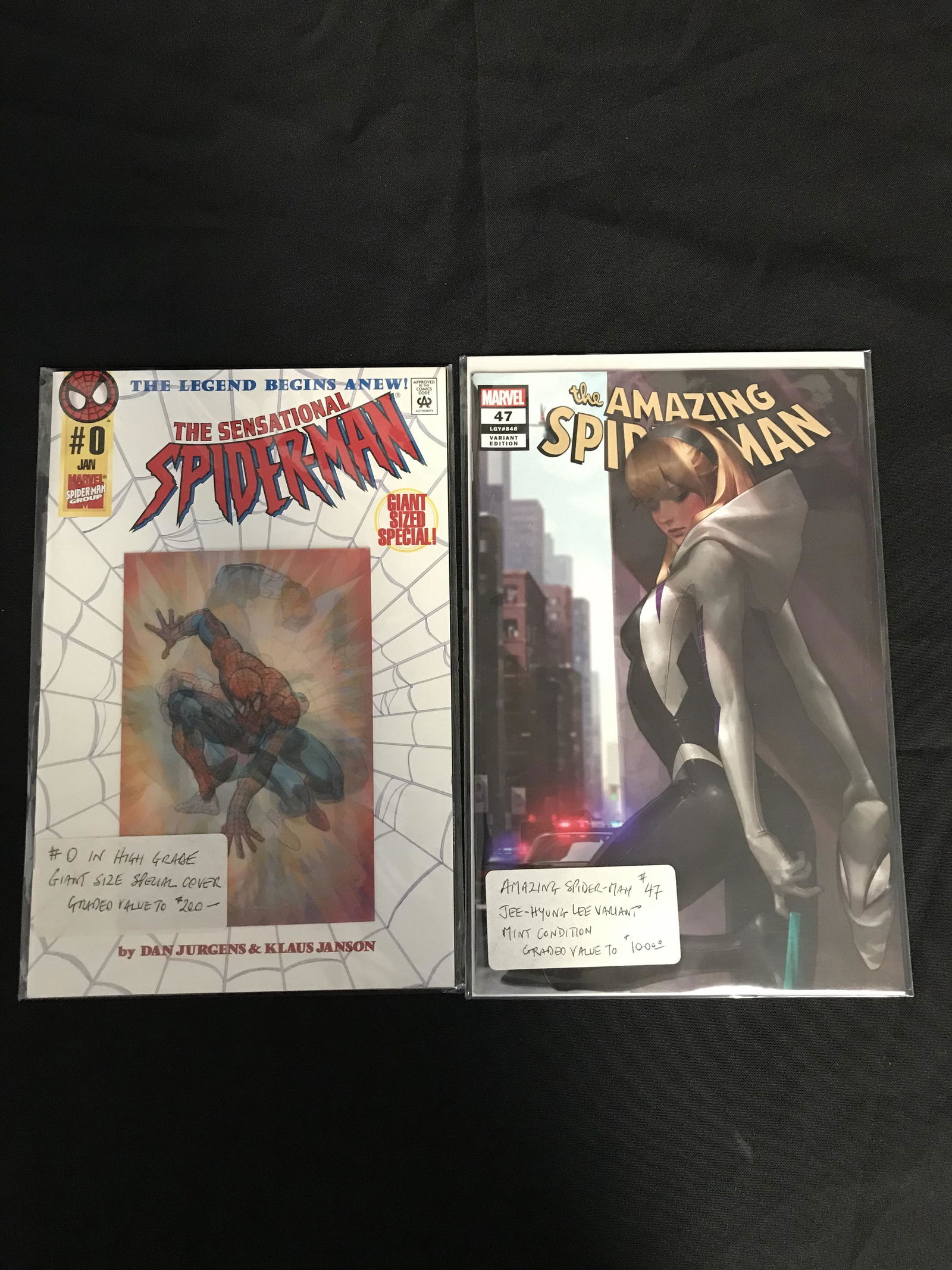 THE SENSATIONAL SPIDER-MAN #0/ THE AMAZING SPIDER-MAN (1 of 1)