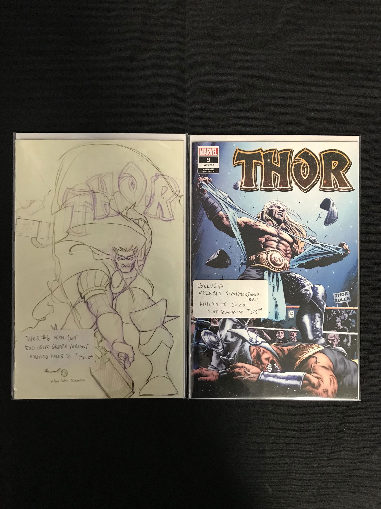 THOR COMIC BOOK LOT (MARVEL COMICS) (1 of 1)