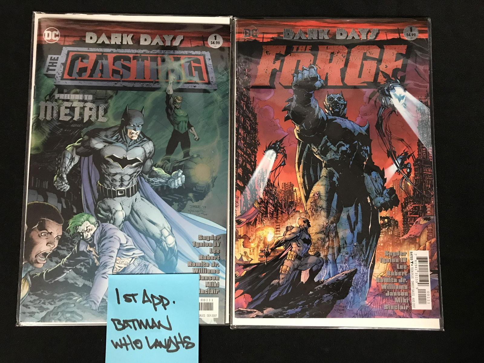 DC DARK DAYS COMIC BOOK LOT: THE CASTING #1/ THE FORCE (1 of 1)