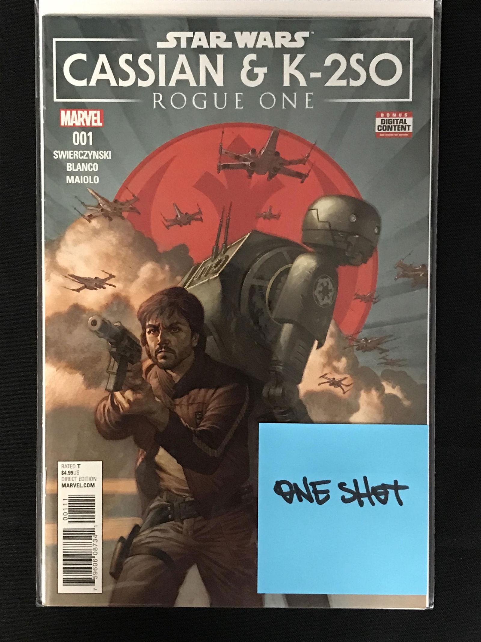 CASSIAN & K-2S0 Star Wars Rogue One #001 (MARVEL) (1 of 1)
