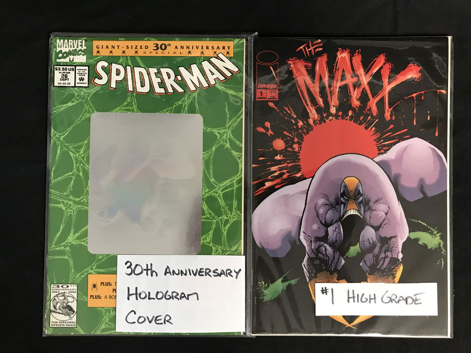 SPIDERMAN/THE MAXX COMIC BOOK LOT (1 of 1)