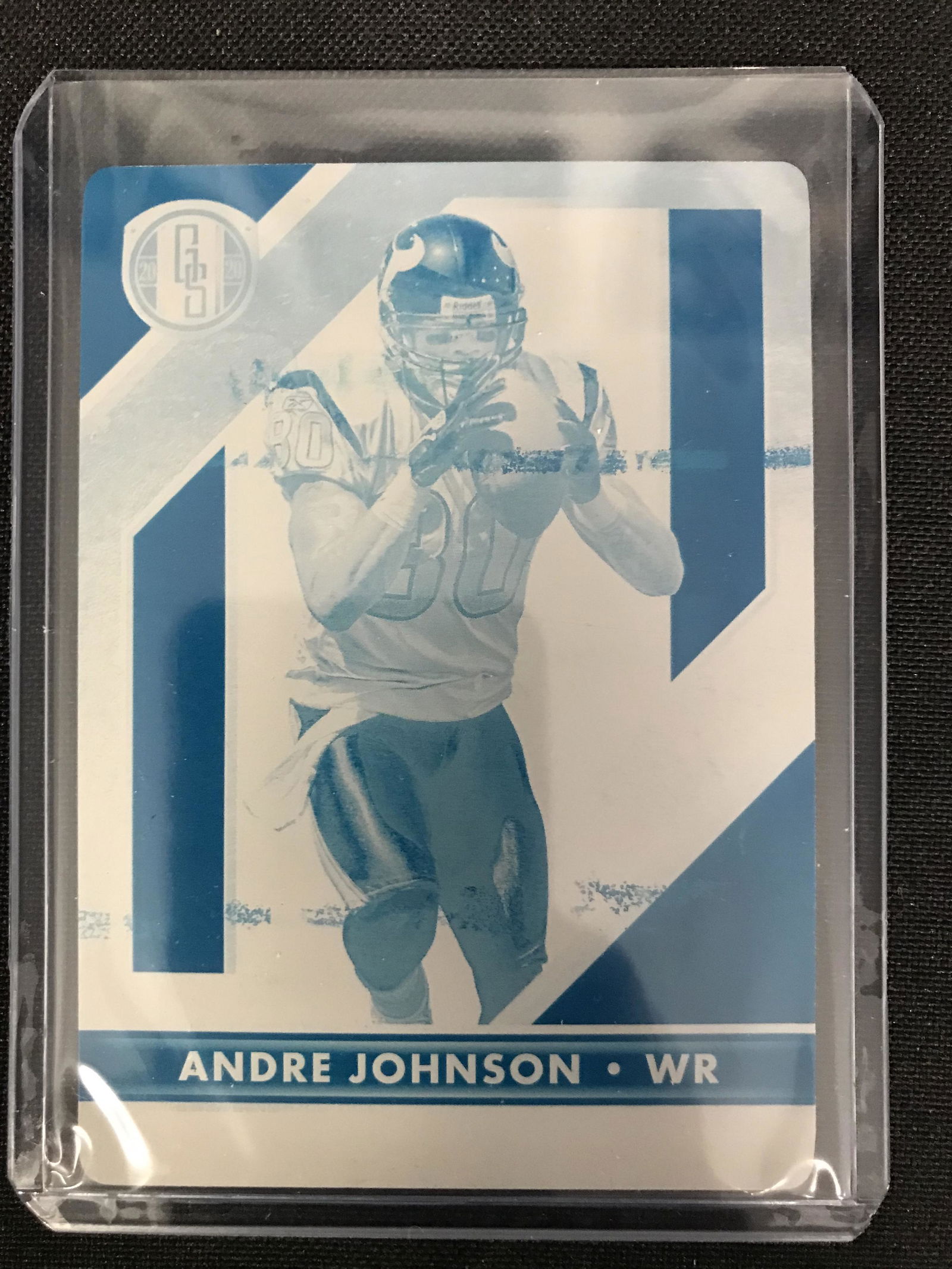 2020 PLATES & PATCHES ANDRE JOHNSON 1/1 PRINTING PLATE (1 of 2)