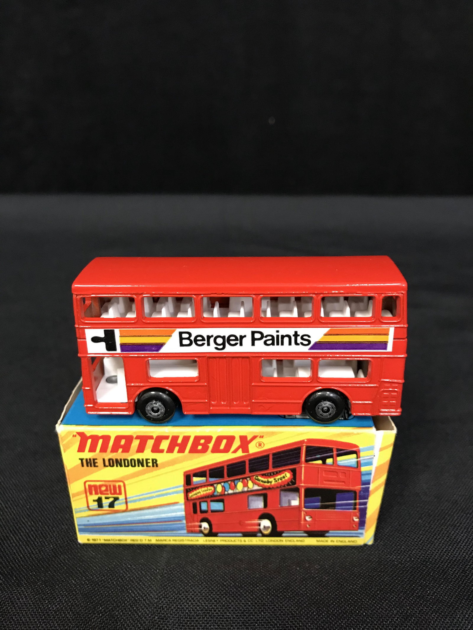 MATCHBOX SUPERFAST THE LONDONER #17 (MADE IN ENGLAND): MATCHBOX SUPERFAST THE LONDONER #17 (MADE IN ENGLAND)