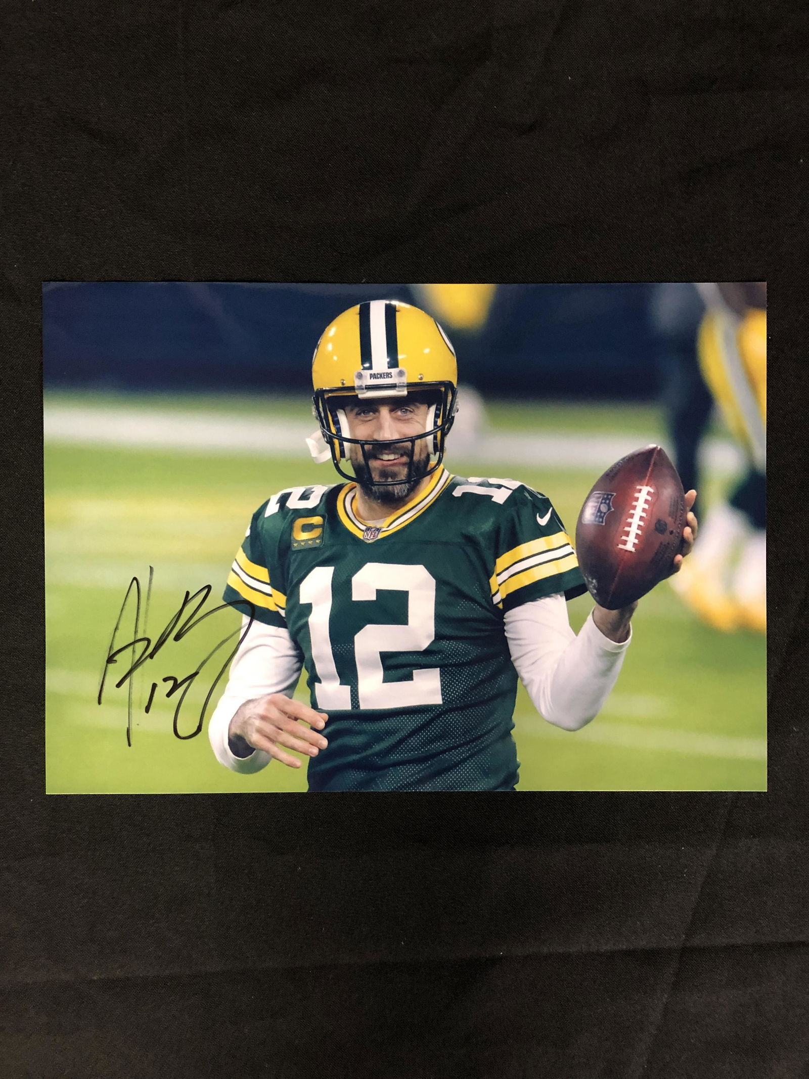 AARON RODGERS SIGNED 8X10 PHOTO (REAL AUTHENTIC COA) (1 of 3)