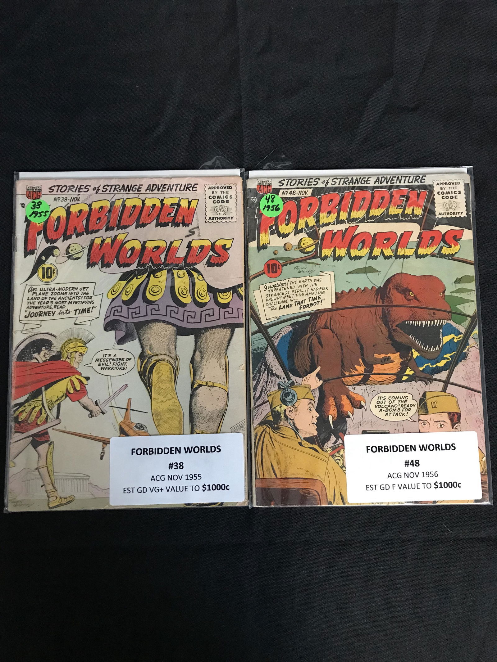 VINTAGE FORBIDDEN WORLDS COMIC BOOK LOT (ACG) (1 of 1)