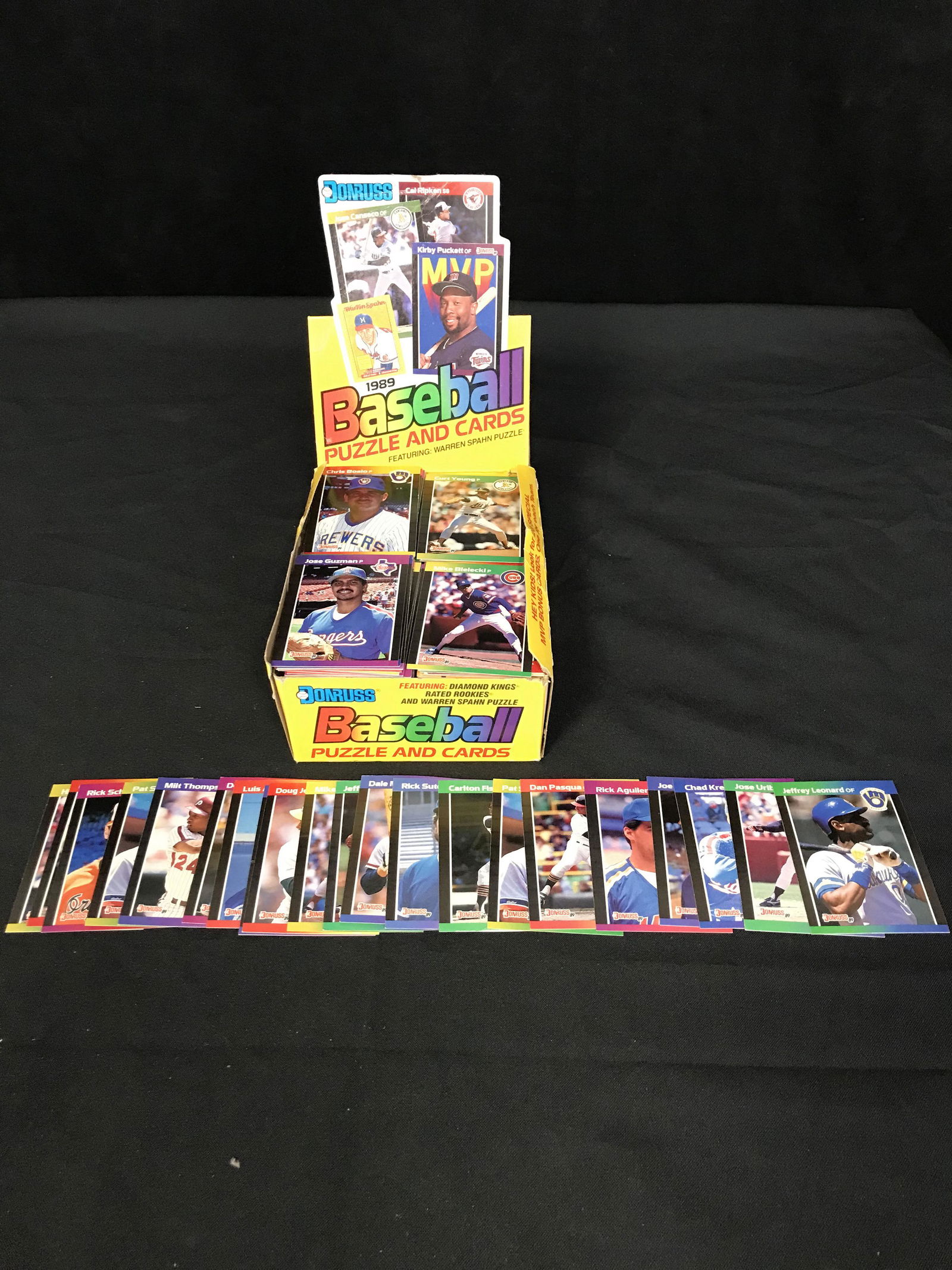 1989 DONRUSS BASEBALL CARD LOT (1 of 1)