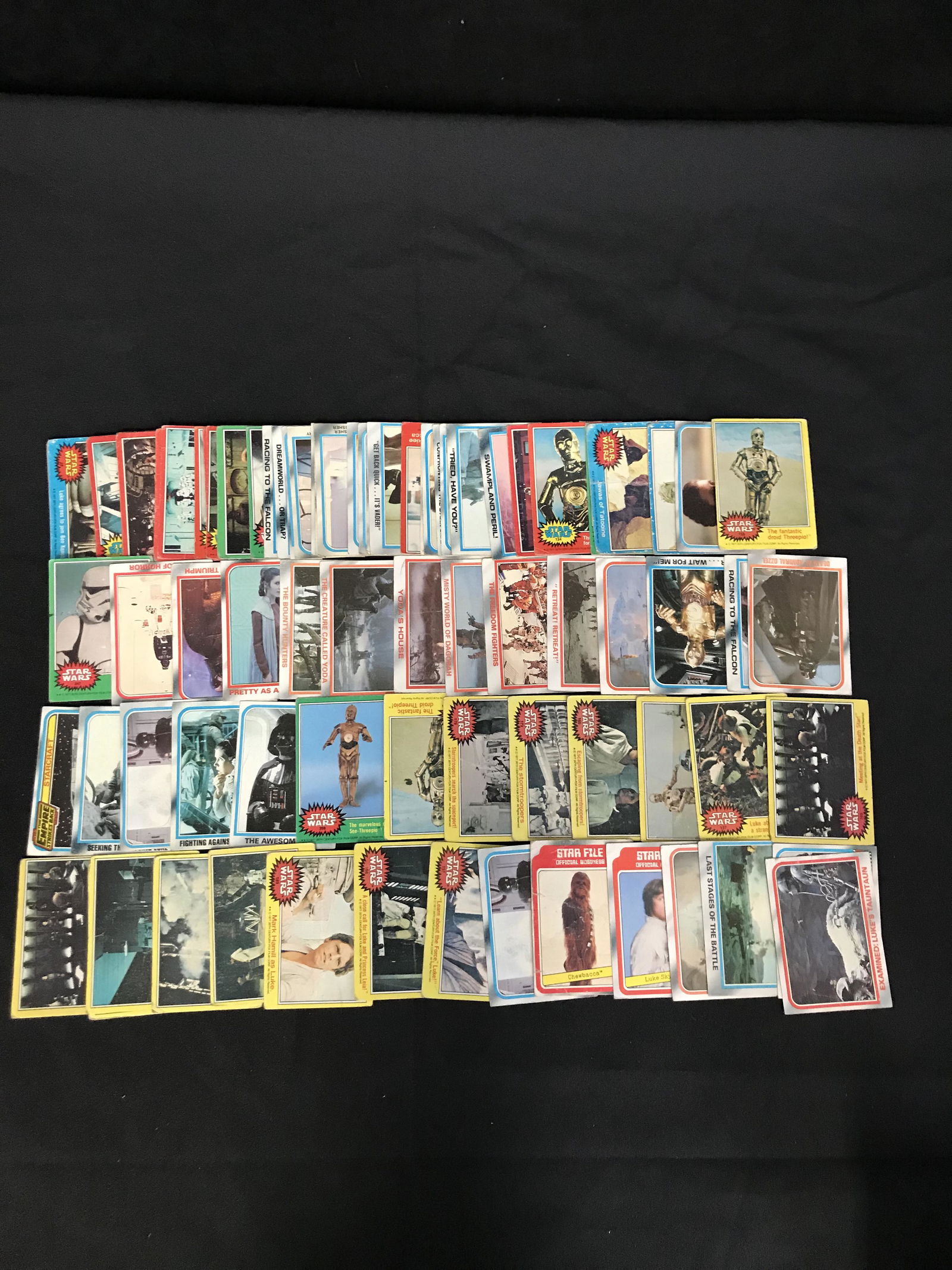 STAR WARS COLLECTOR CARDS LOT (1 of 1)