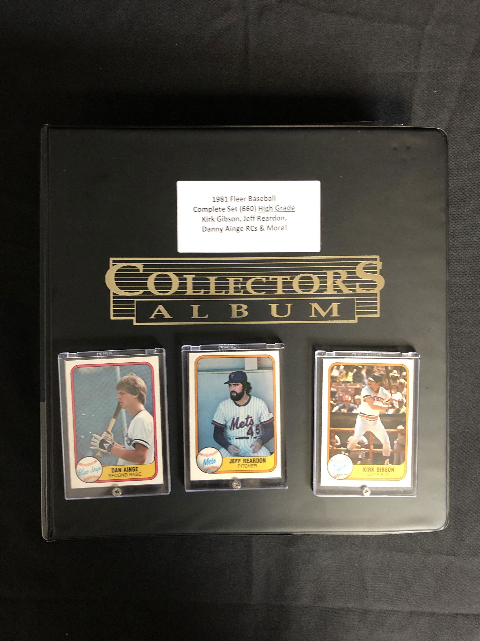 1981 FLEER BASEBALL COMPLETE CARD SET (660) *HIGH (1 of 3)