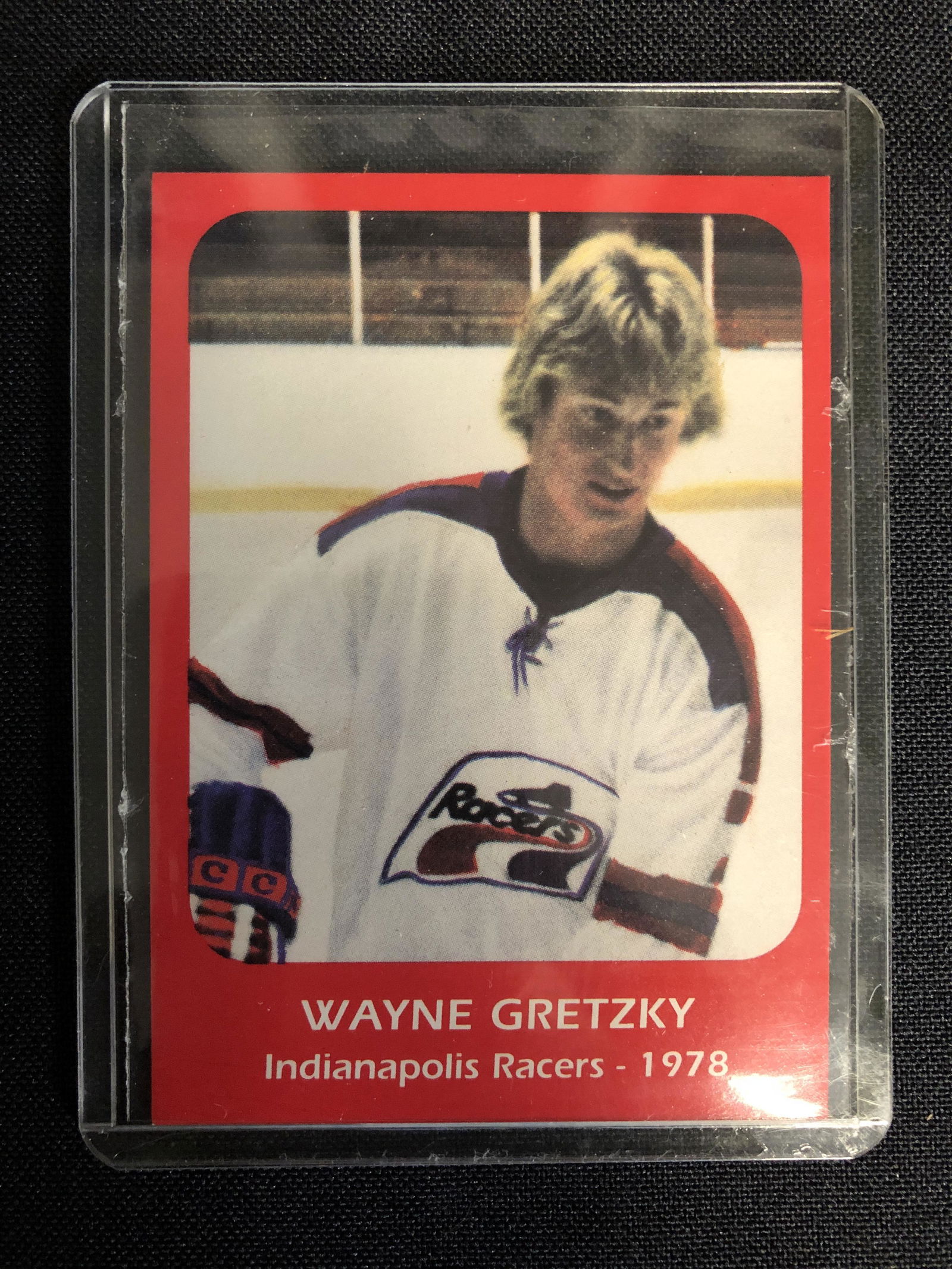 Wayne Gretzky 1978 Indianapolis Racers Rookie Card #1 (1 of 2)