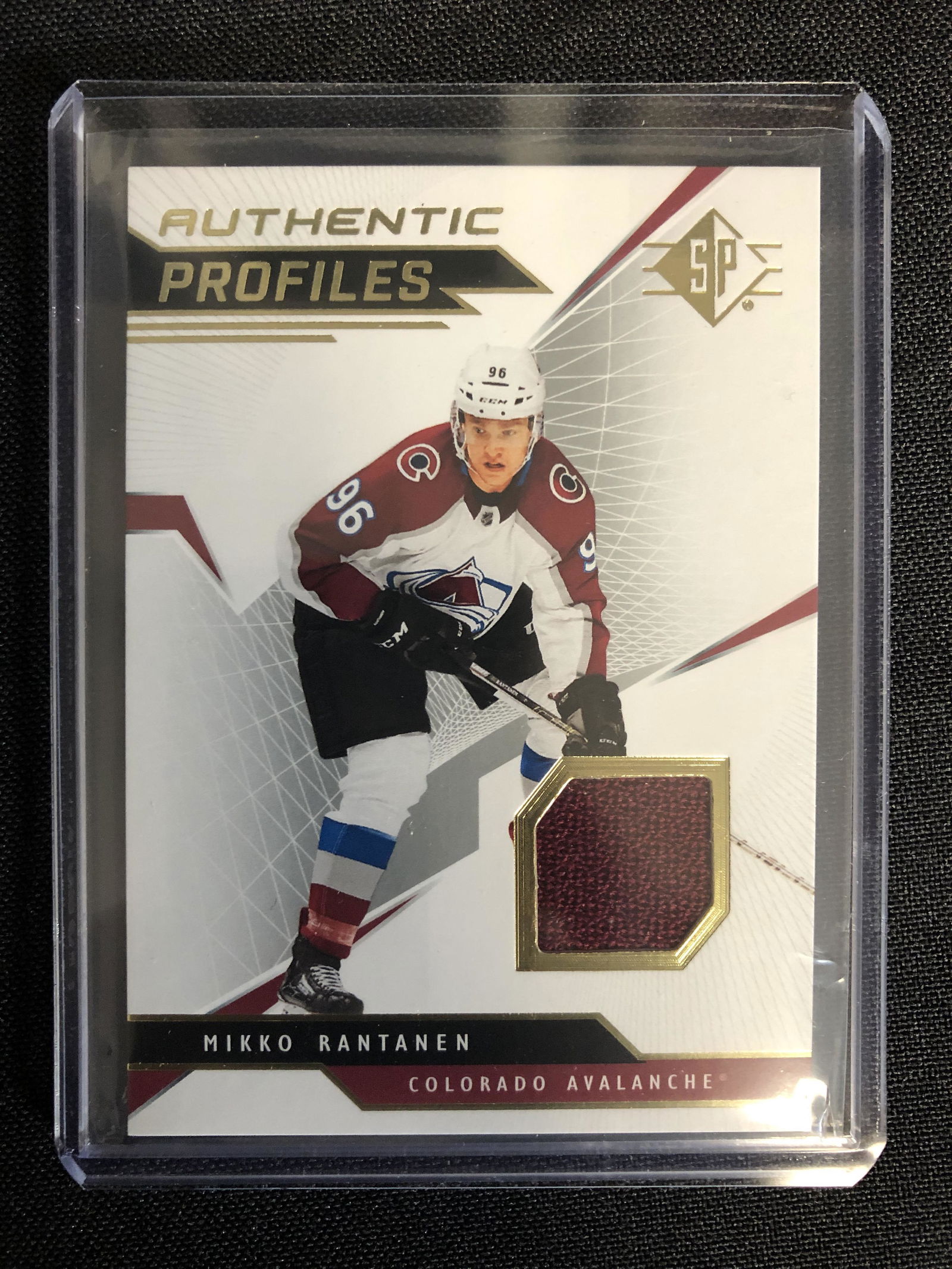 2018-19 SP Authentic Profiles #AP-MR Mikko Rantanen (1 of 2)