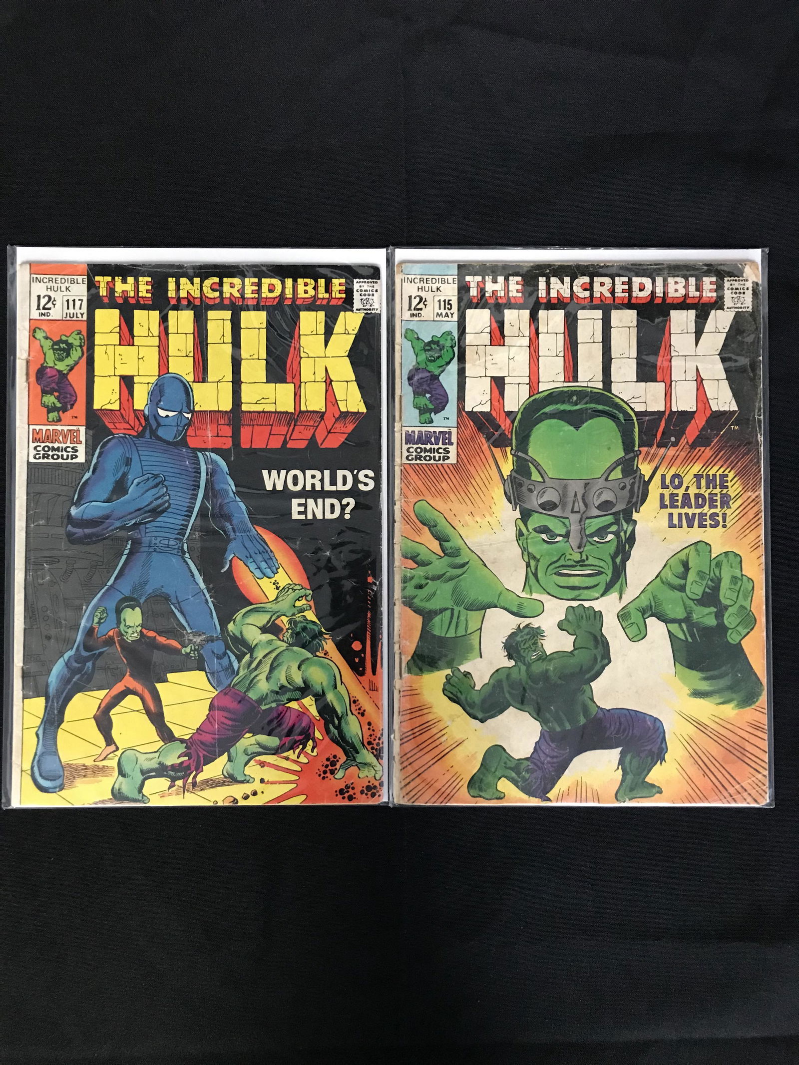 THE INCREDIBLE HULK #117/ #115 (MARVEL COMICS) (1 of 1)