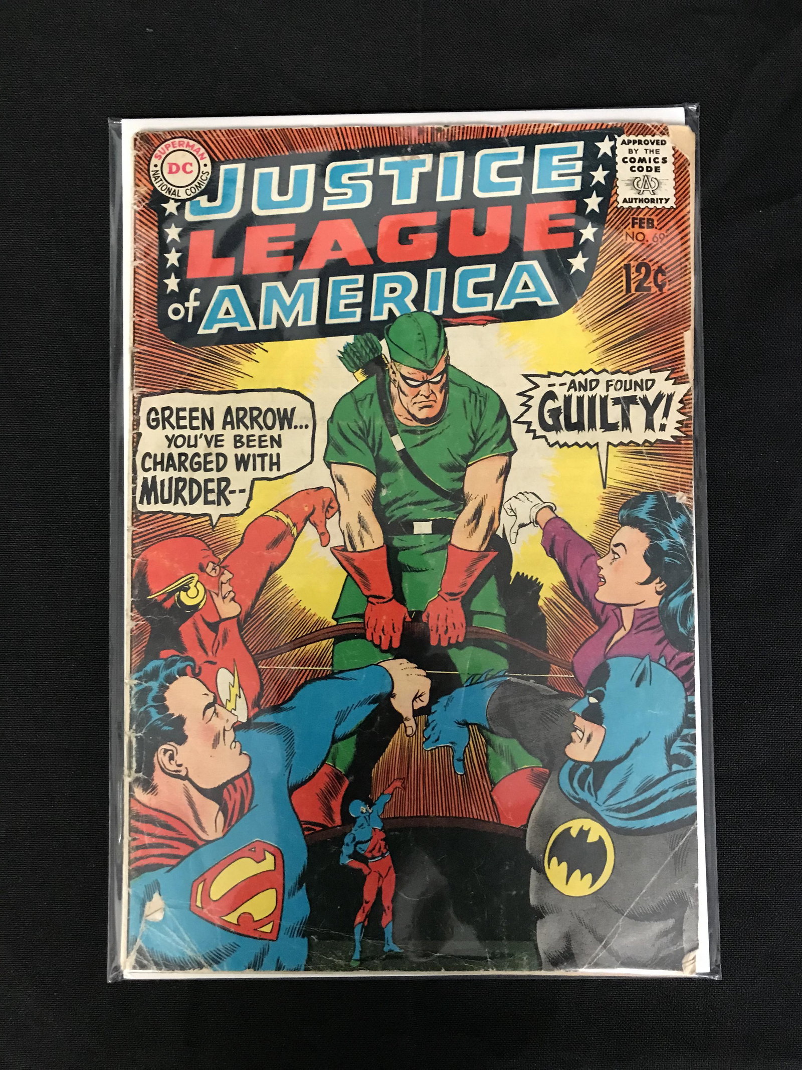 JUSTICE LEAGUE OF AMERICA #69 (DC COMICS): JUSTICE LEAGUE OF AMERICA #69 (DC COMICS)