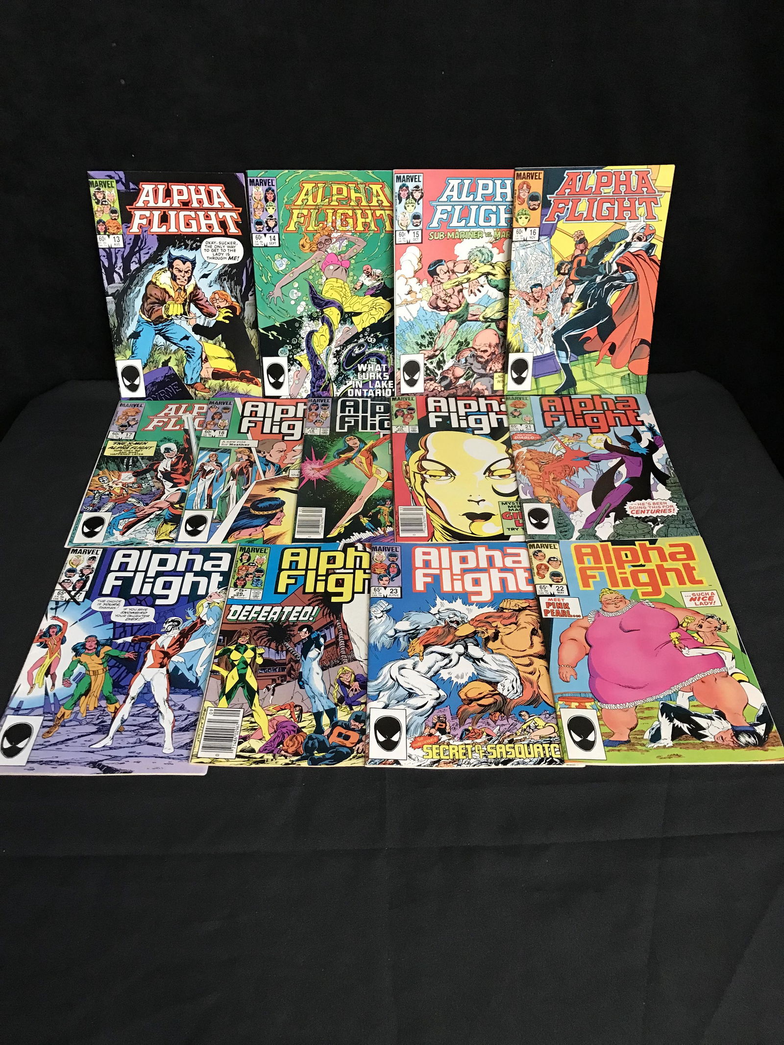 ALPHA FLIGHT COMIC BOOK LOT (MARVEL COMICS) (1 of 1)