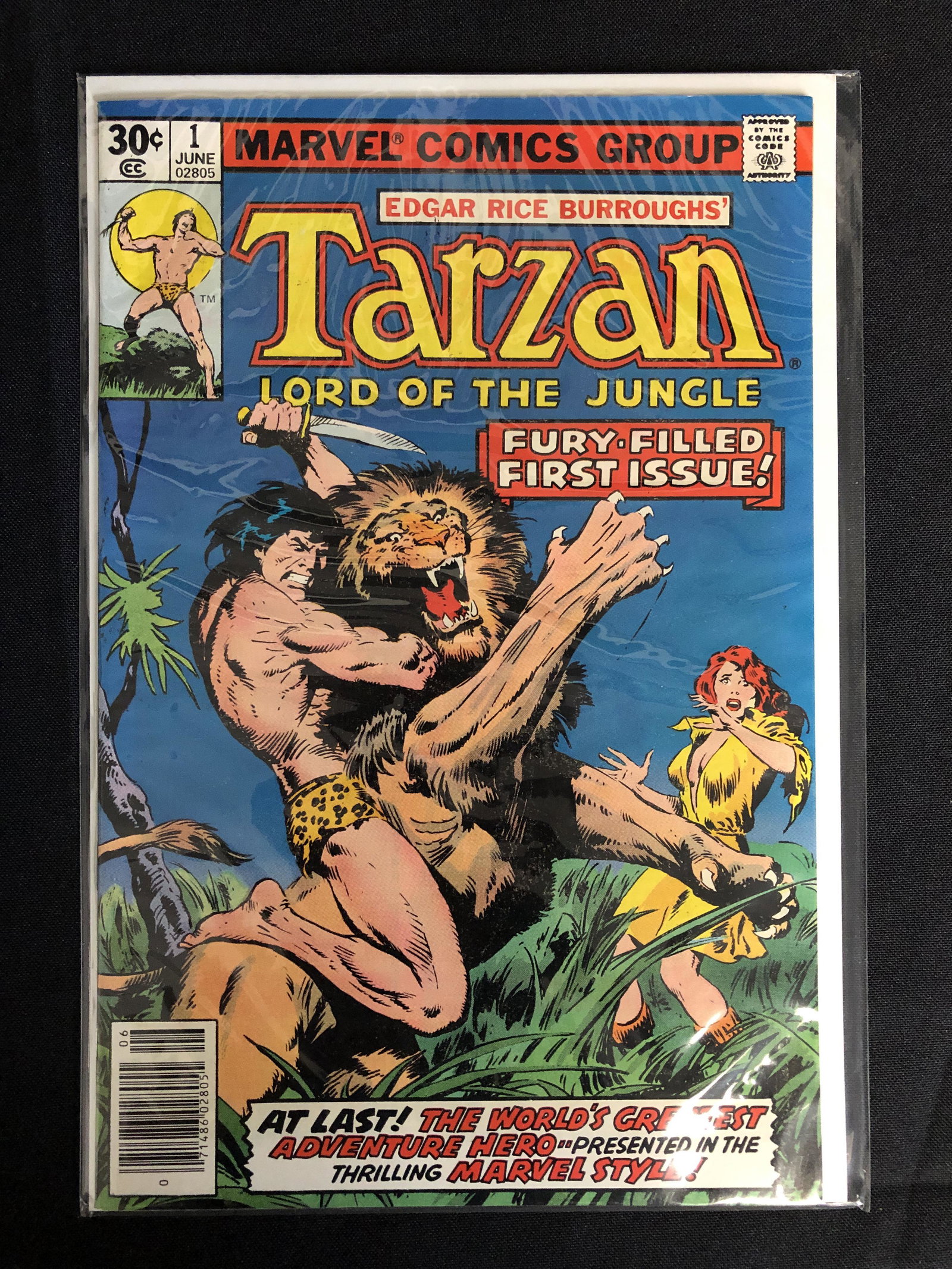TARZAN Lord of the Jungle #1 (MARVEL COMICS): TARZAN Lord of the Jungle #1 (MARVEL COMICS)