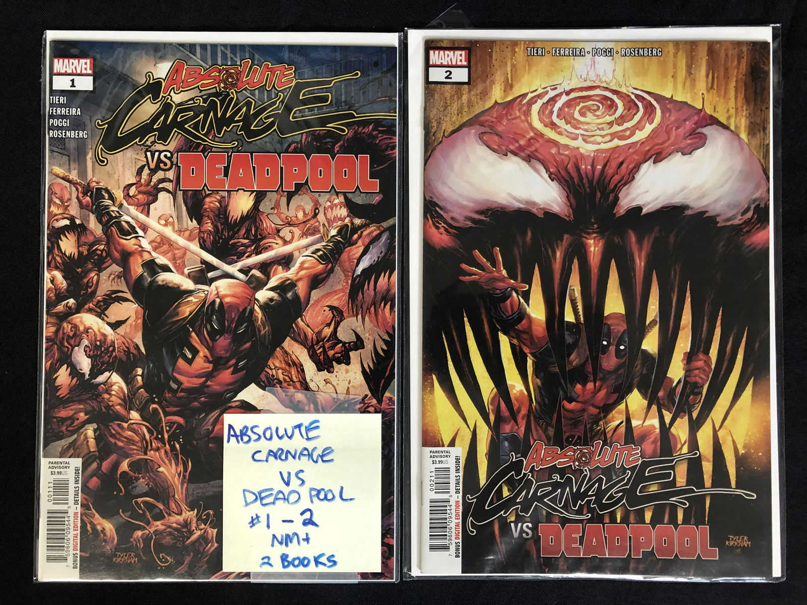 ABSOLUTE CARNAGE vs. DEADPOOL #1-2 (MARVEL) (1 of 1)