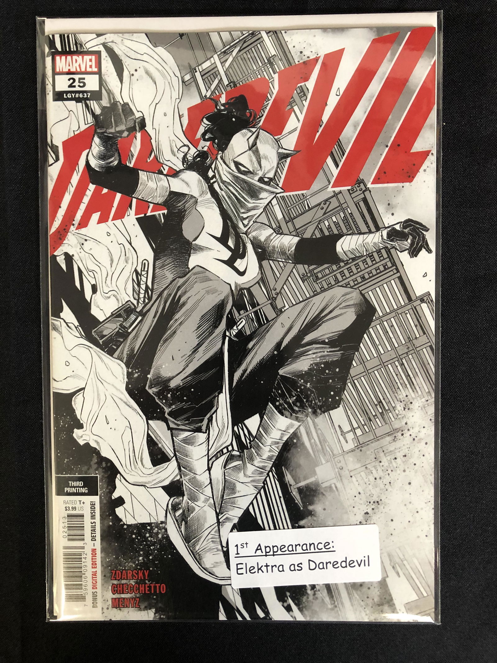 DAREDEVIL #25 (MARVEL) 3rd Printing (1 of 1)