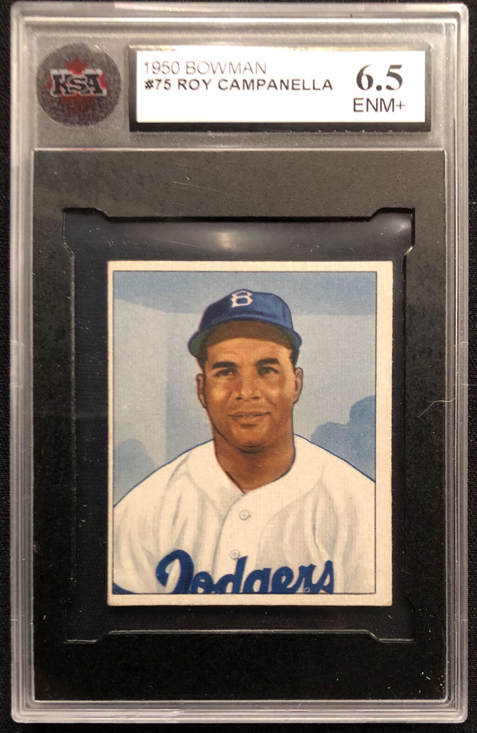 1950 BOWMAN #75 ROY CAMPANELLA (6.5 ENM+) (1 of 2)